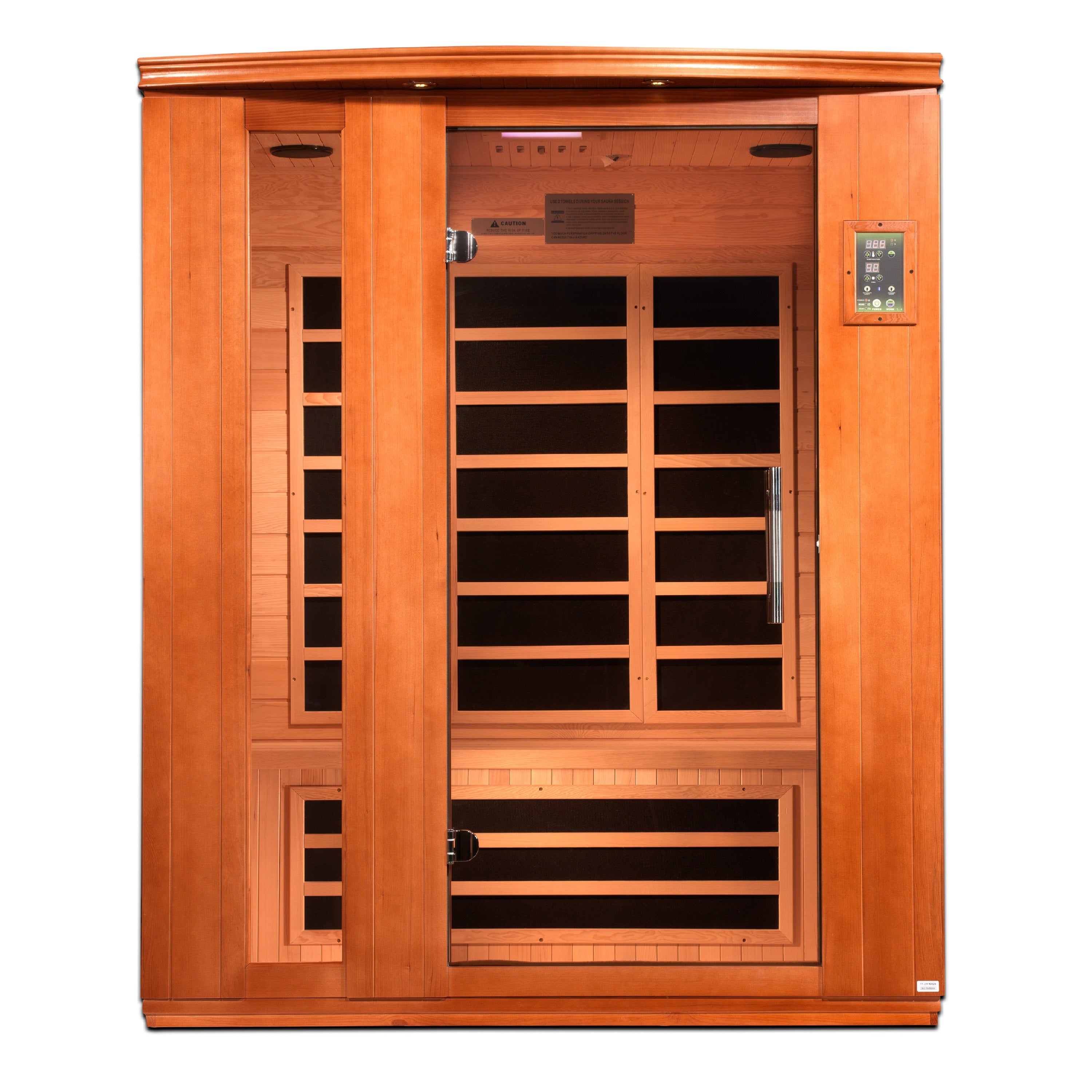 Dynamic Lugano 3-Person Low EMF Infrared Sauna (DYN-6336-02)
