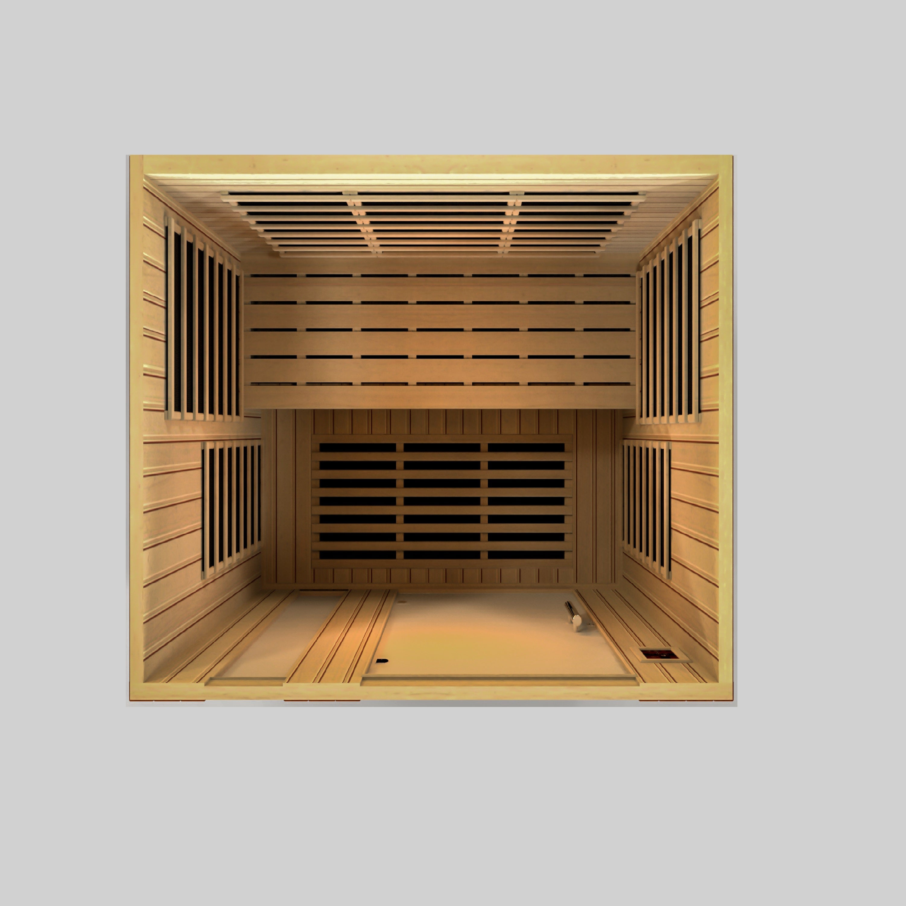 Dynamic Lugano 3-Person Low EMF Infrared Sauna (DYN-6336-02)