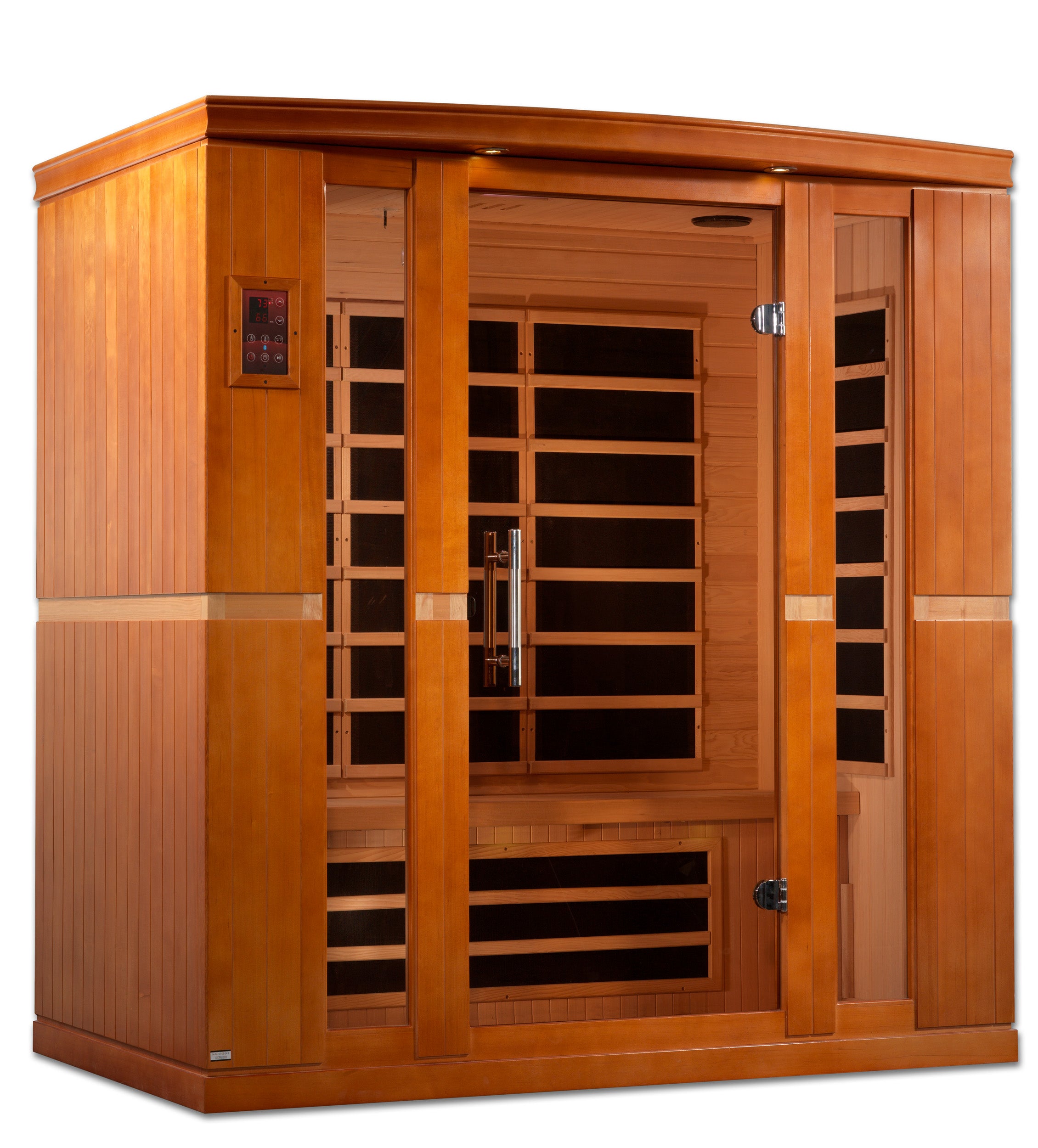 Dynamic Bergamo 4-Person Ultra Low EMF Infrared Sauna (DYN-6440-01)