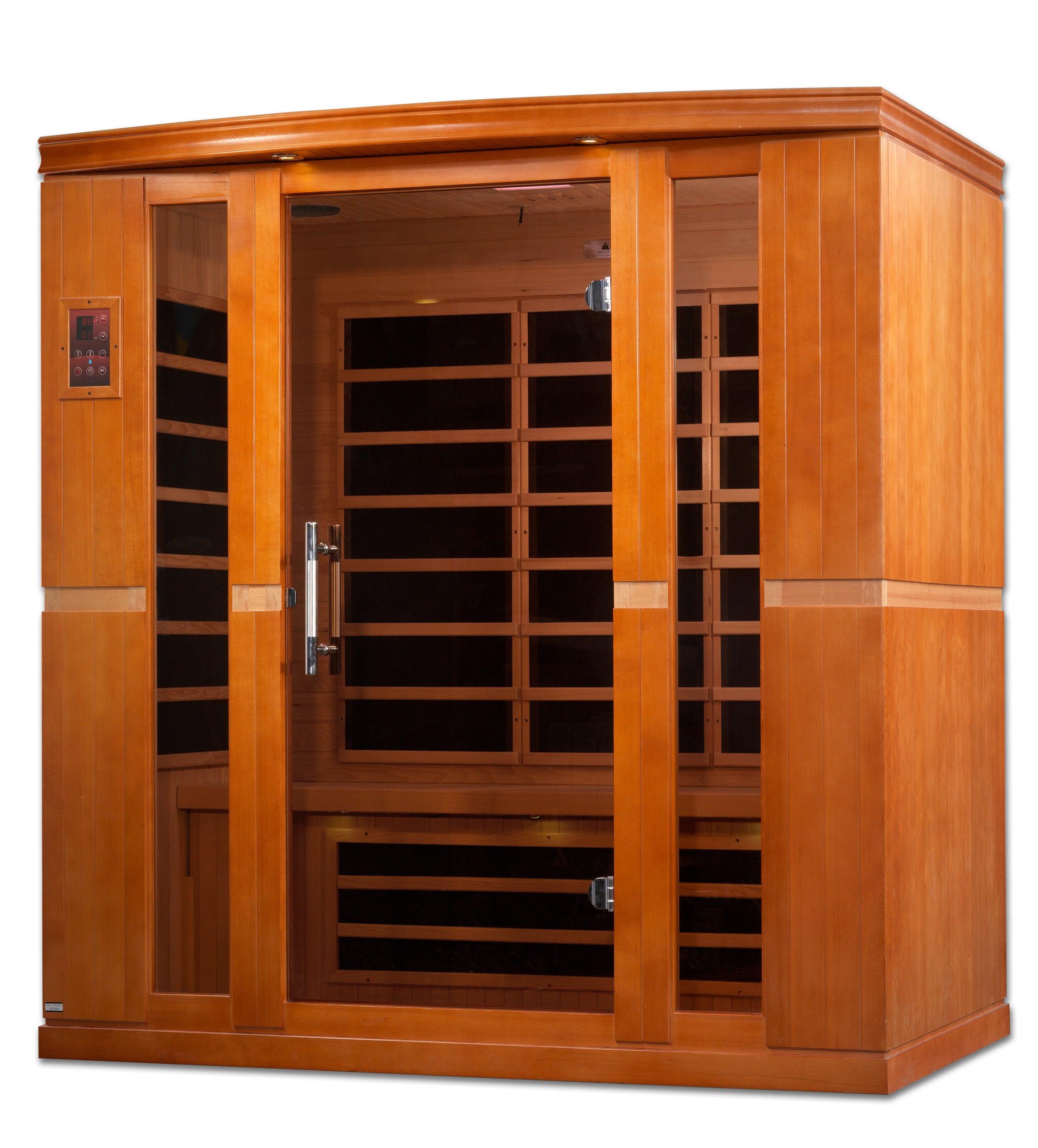 Dynamic Bergamo 4-Person Ultra Low EMF Infrared Sauna (DYN-6440-01)