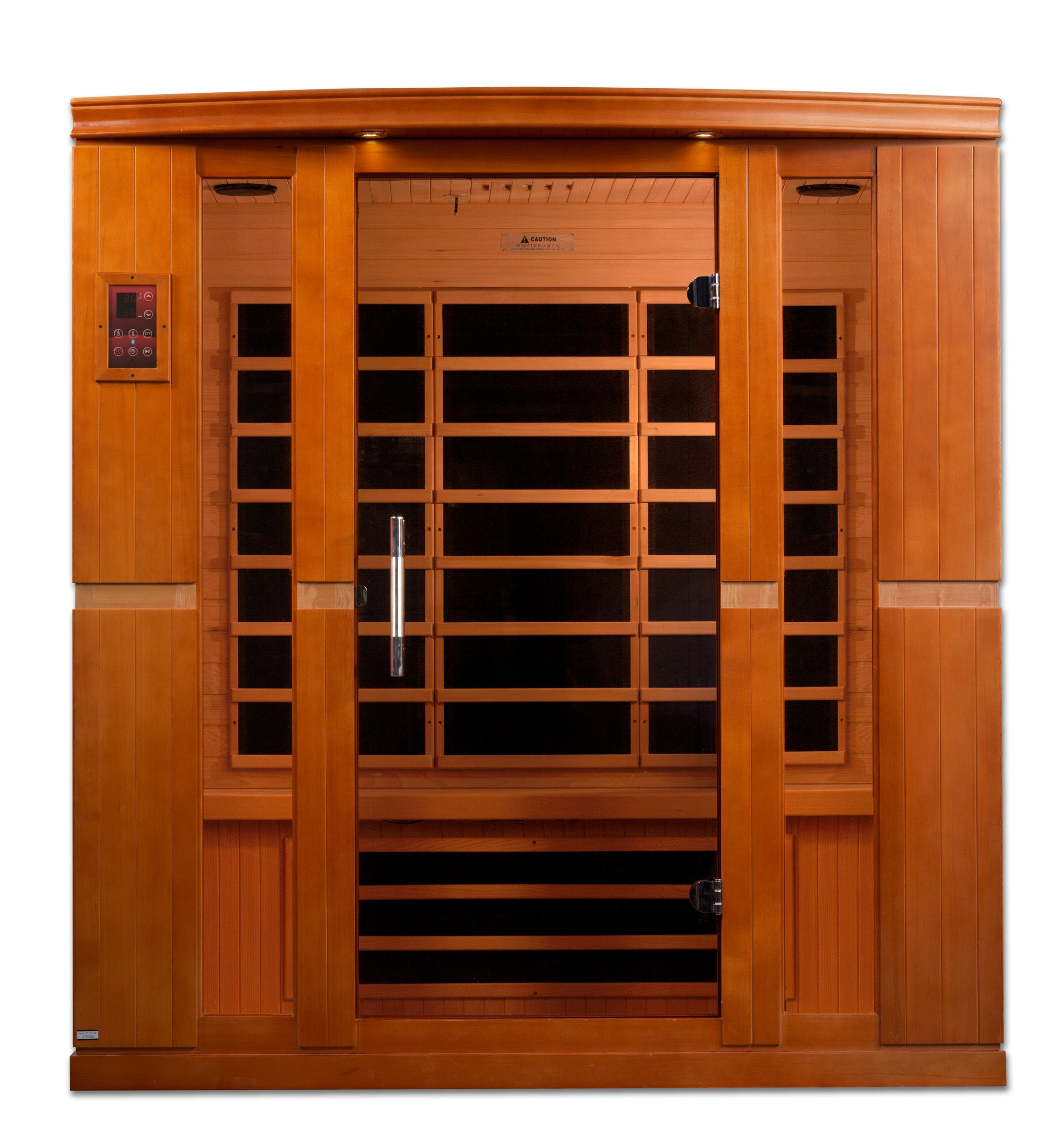 Dynamic Bergamo 4-Person Ultra Low EMF Infrared Sauna (DYN-6440-01)