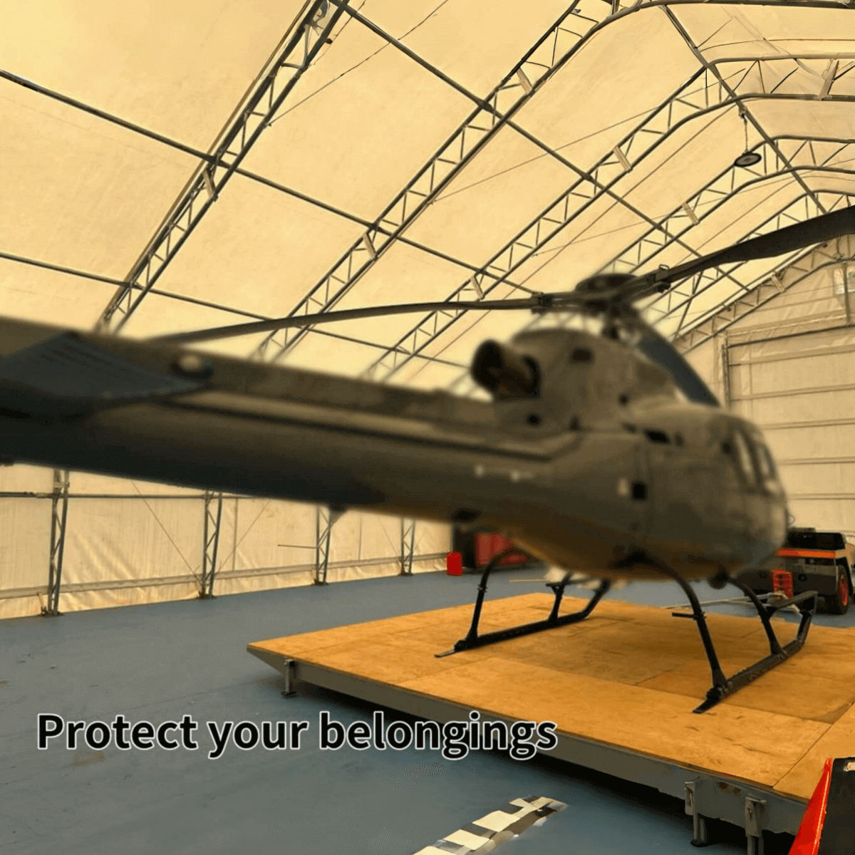 W40'xL80'xH23' Double Truss Storage Shelter