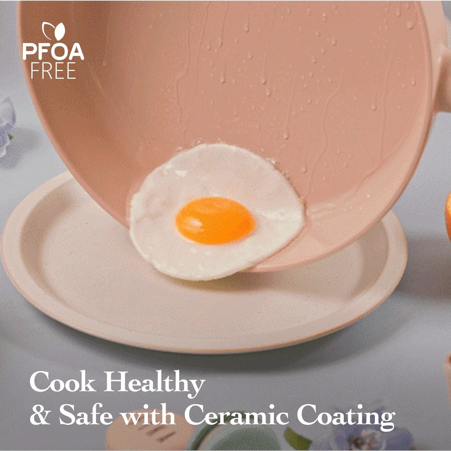 Fika Objet Mini Peach 7" Sauce Pan