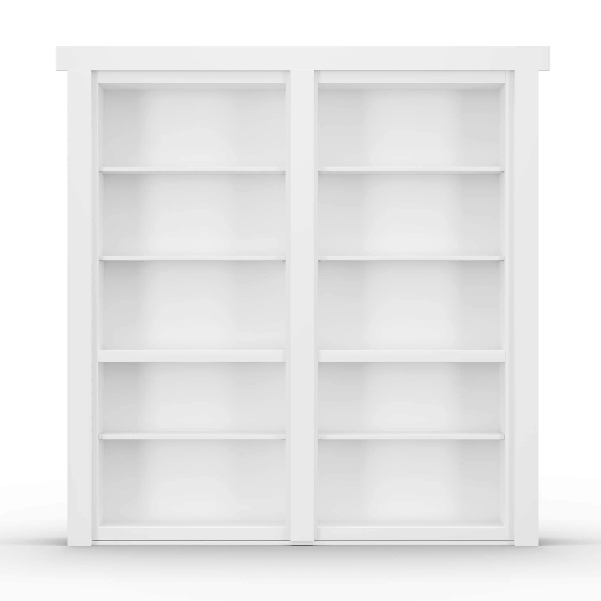 Hidden French Door Paint Grade