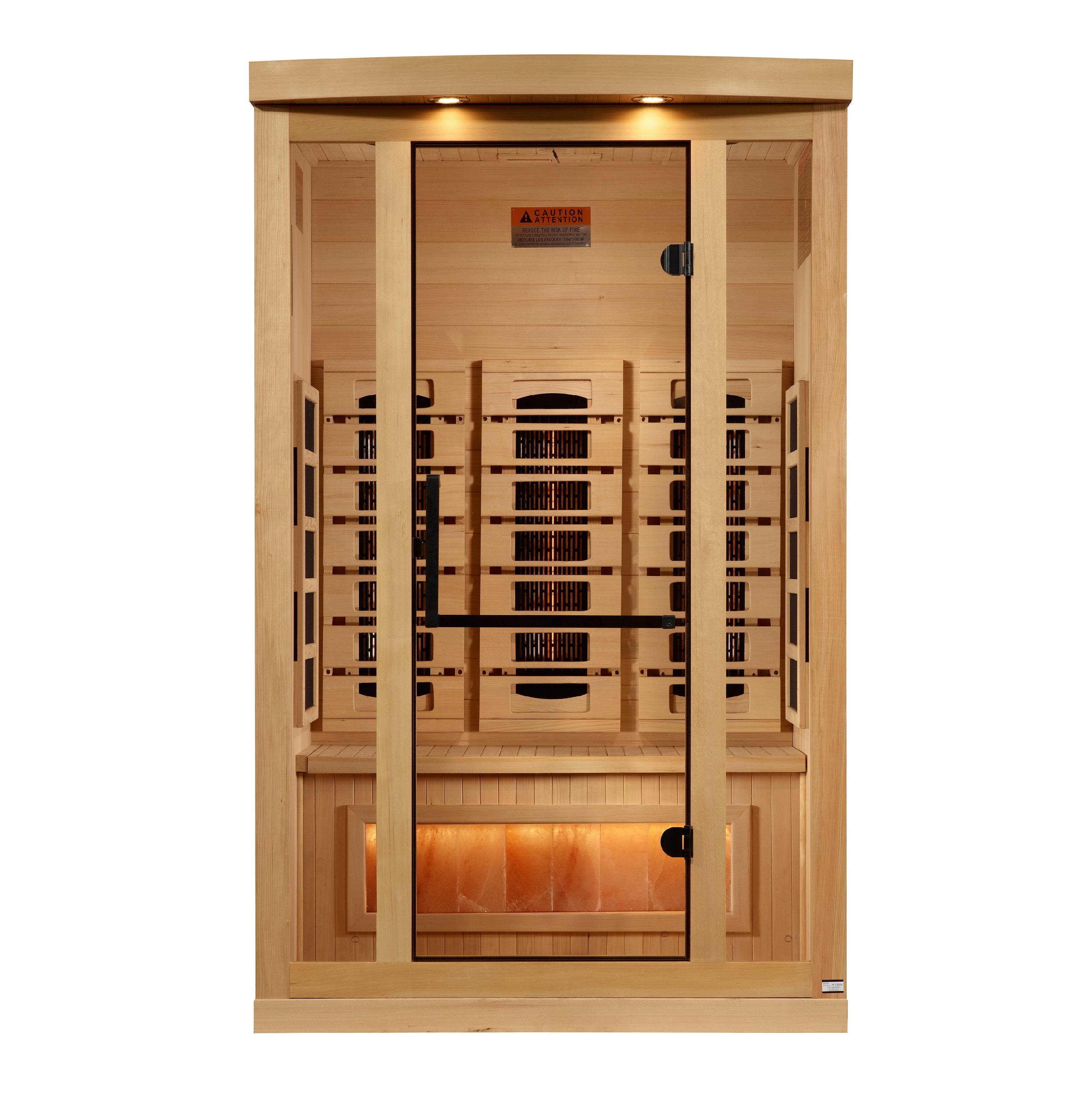 Golden Designs 2-Person Full Spectrum Infrared Sauna – GDI-8020-03