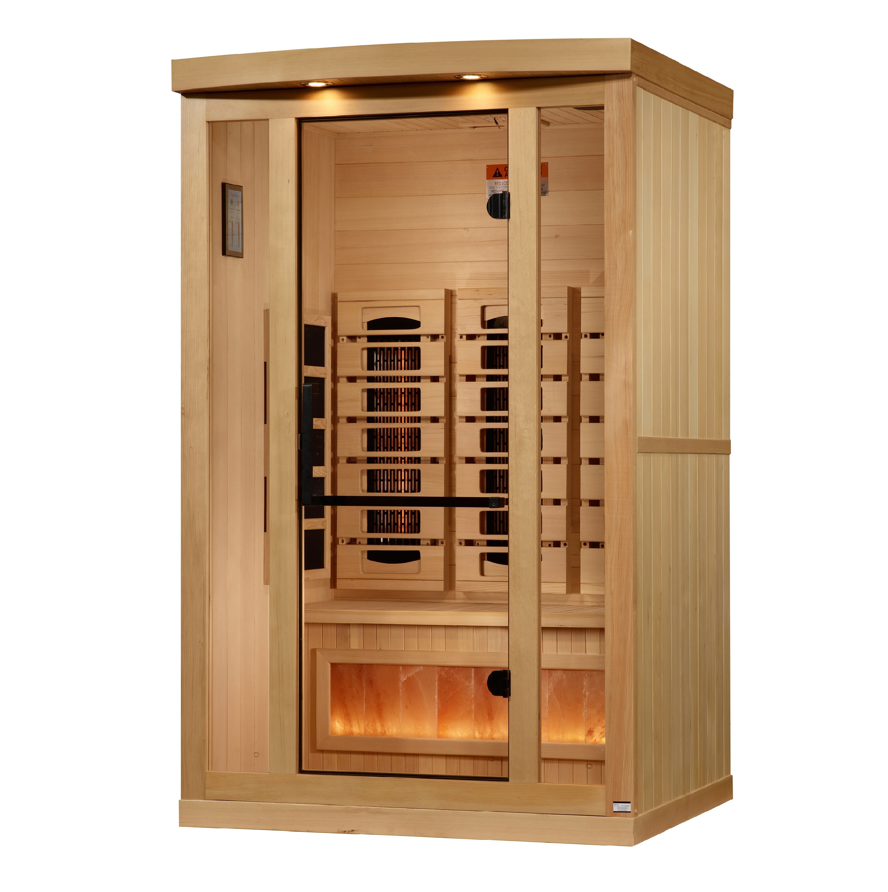 Golden Designs 2-Person Full Spectrum Infrared Sauna – GDI-8020-03