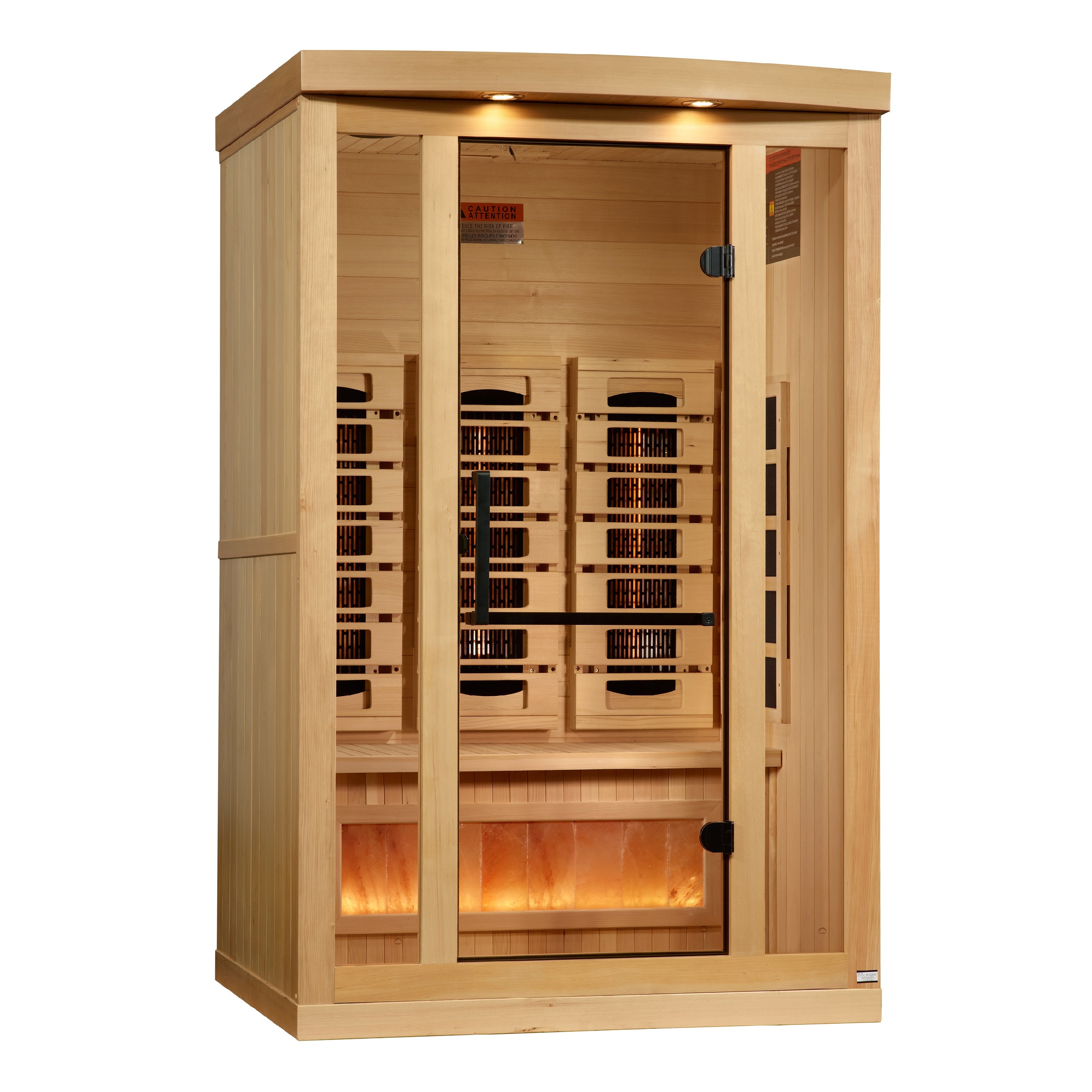 Golden Designs 2-Person Full Spectrum Infrared Sauna – GDI-8020-03