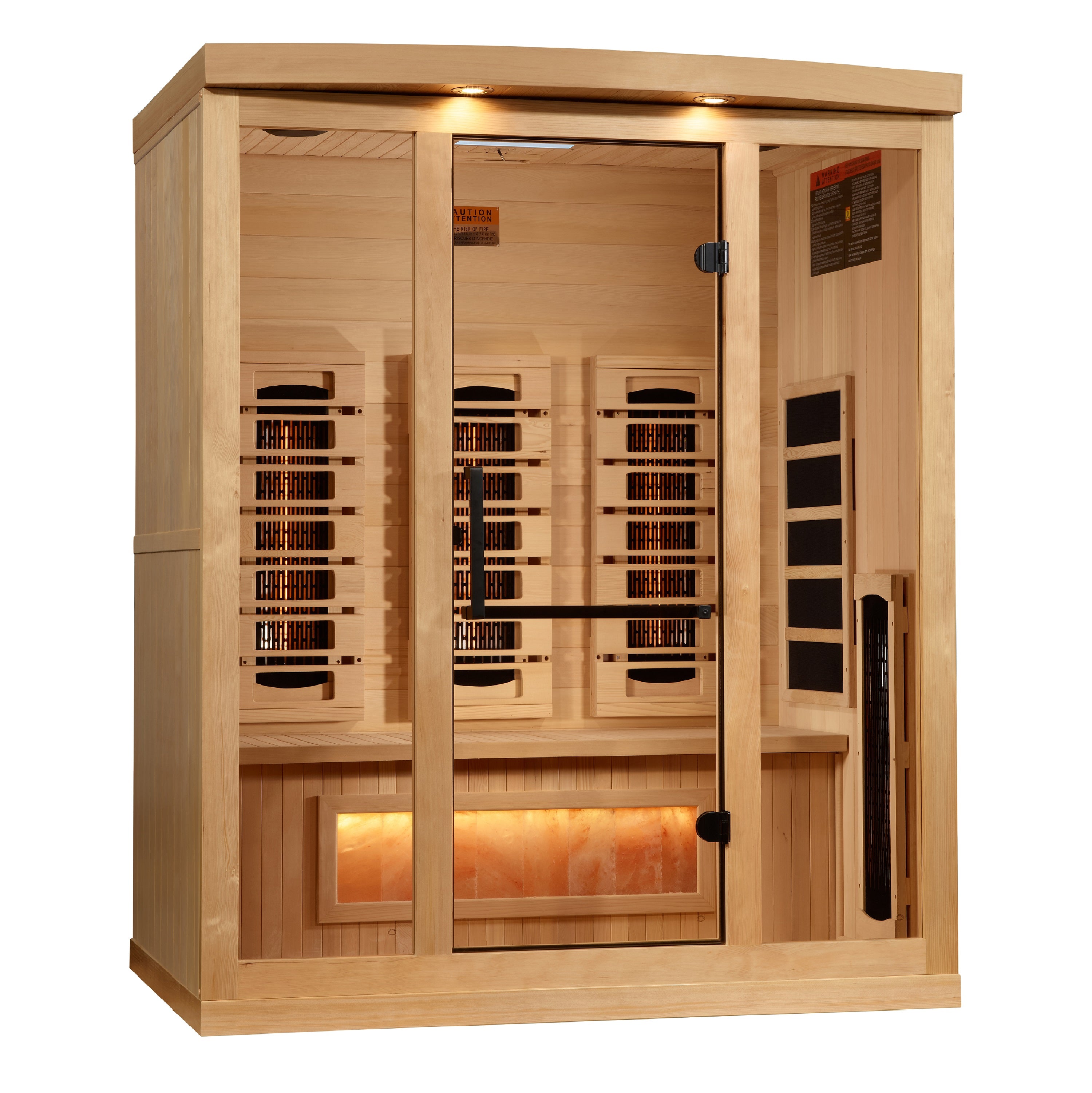 Golden Designs 3-Person Full Spectrum Sauna – GDI-8030-03