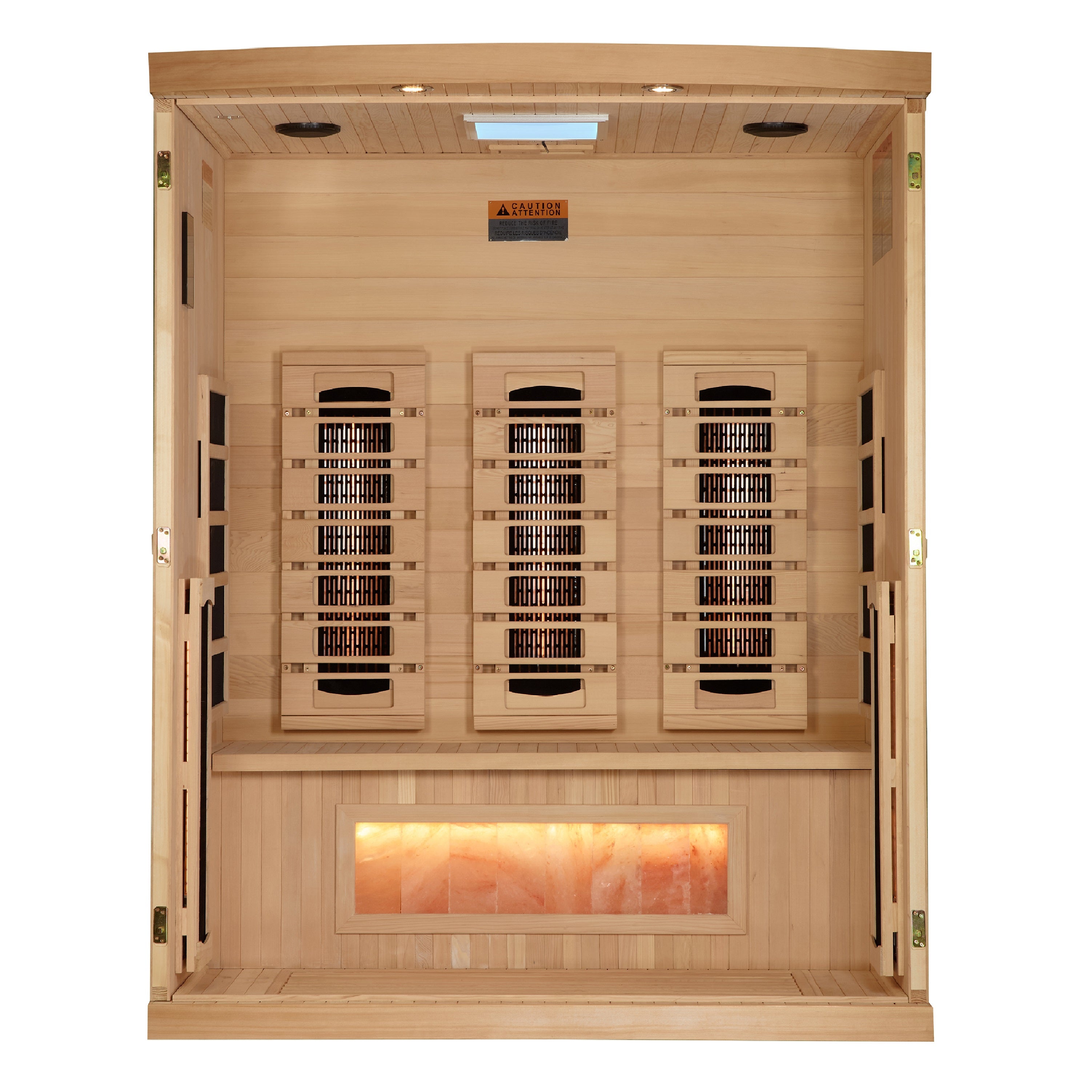 Golden Designs 3-Person Full Spectrum Sauna – GDI-8030-03