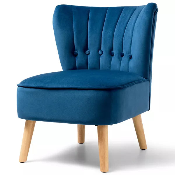 Accent Chair Tufted Velvet