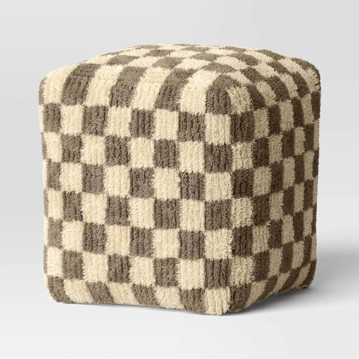 Checkerboard Pouf