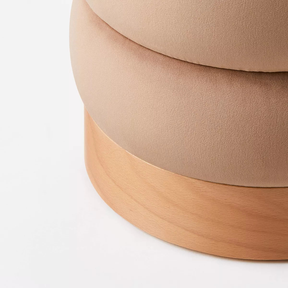 Channel Tufted Ottoman