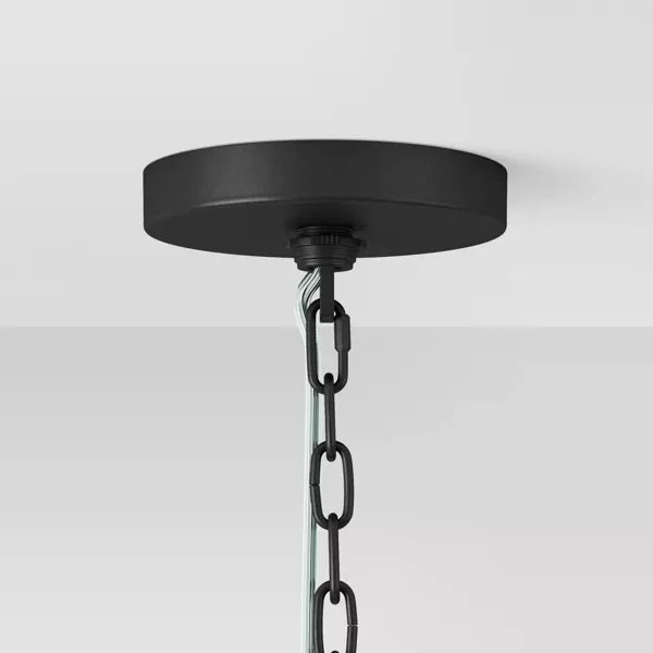 Arm Shaded Chandelier