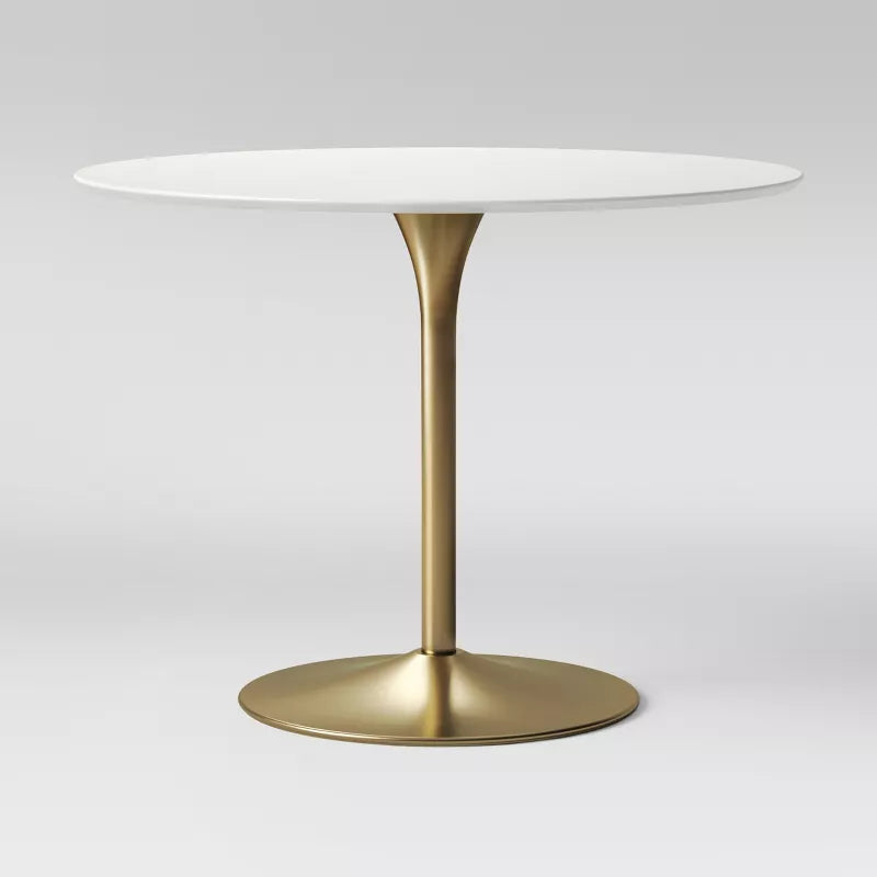 Braniff Round Dining Table Metal Base - Threshold™