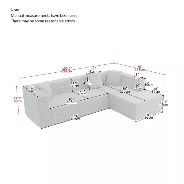 Comfy Sofa Set Large