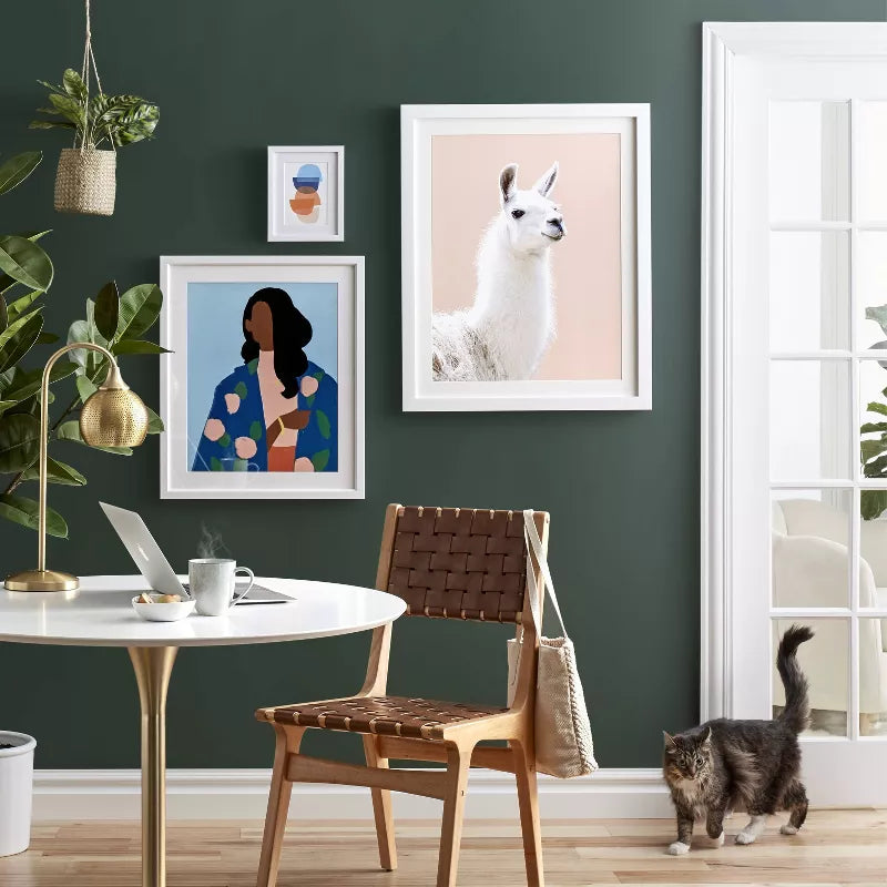 Braniff Round Dining Table Metal Base - Threshold™