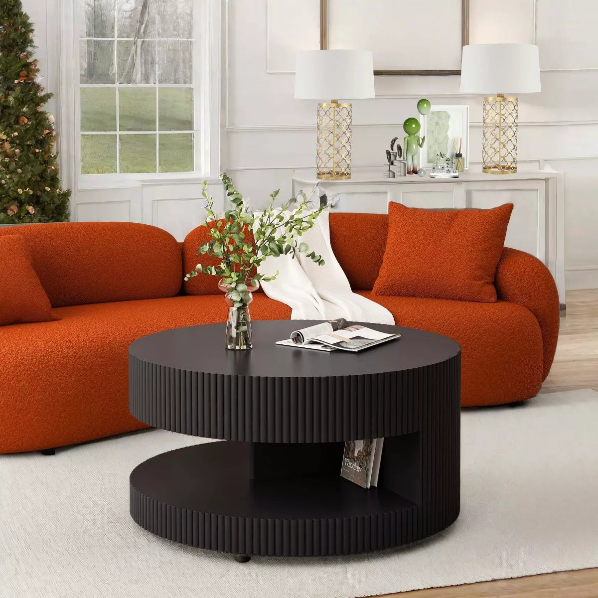 Coffee Table with Storage for Living Room and Bedroom