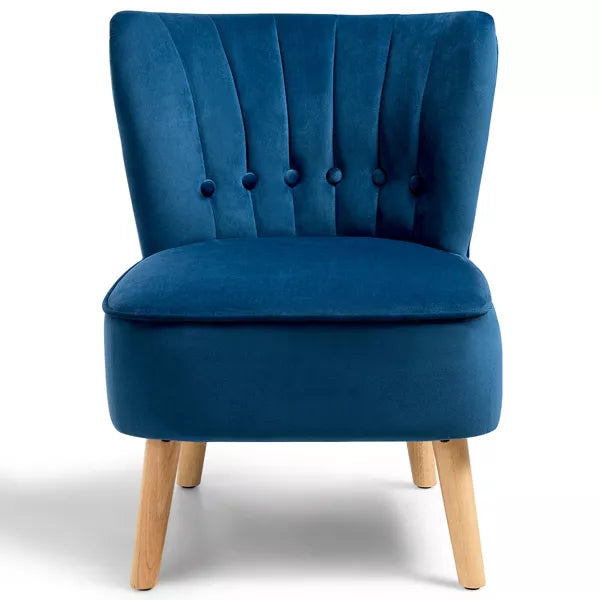 Accent Chair Tufted Velvet