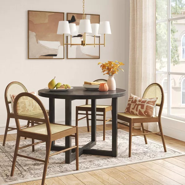 Arm Shaded Chandelier