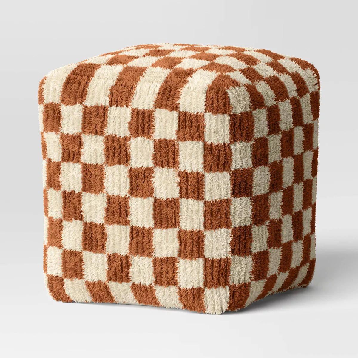 Checkerboard Pouf