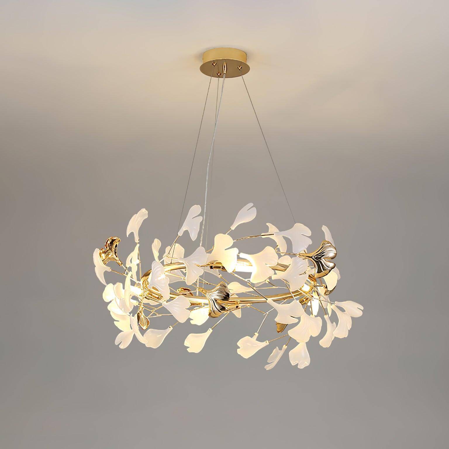 Gingko Chandelier Style E