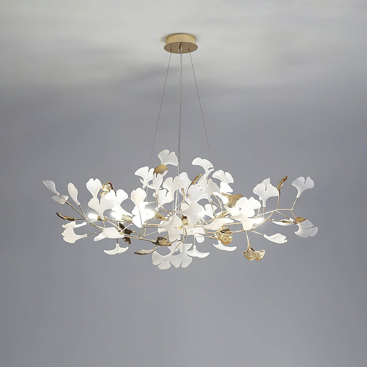 Gingko Chandelier Style F