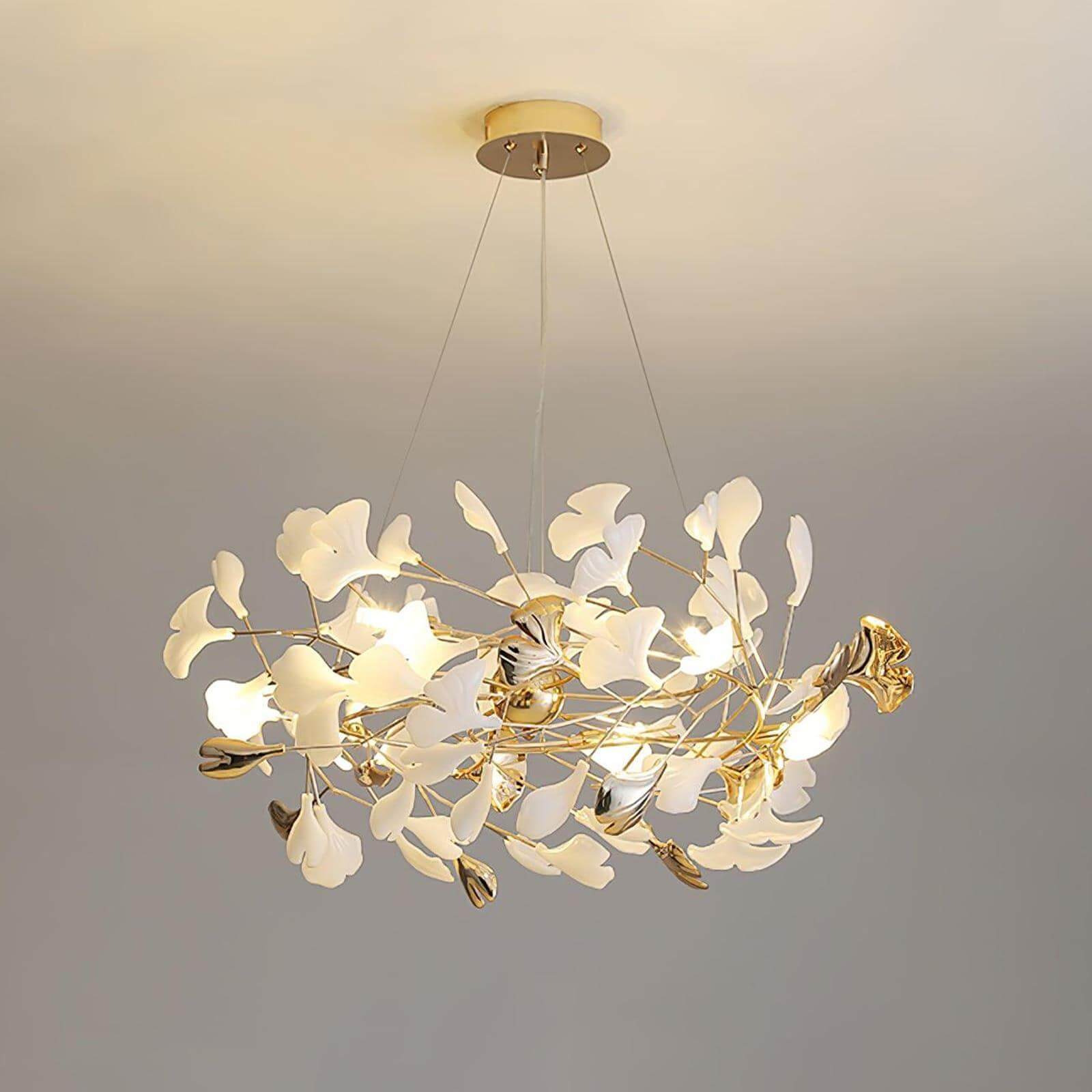 Gingko Chandelier Style F
