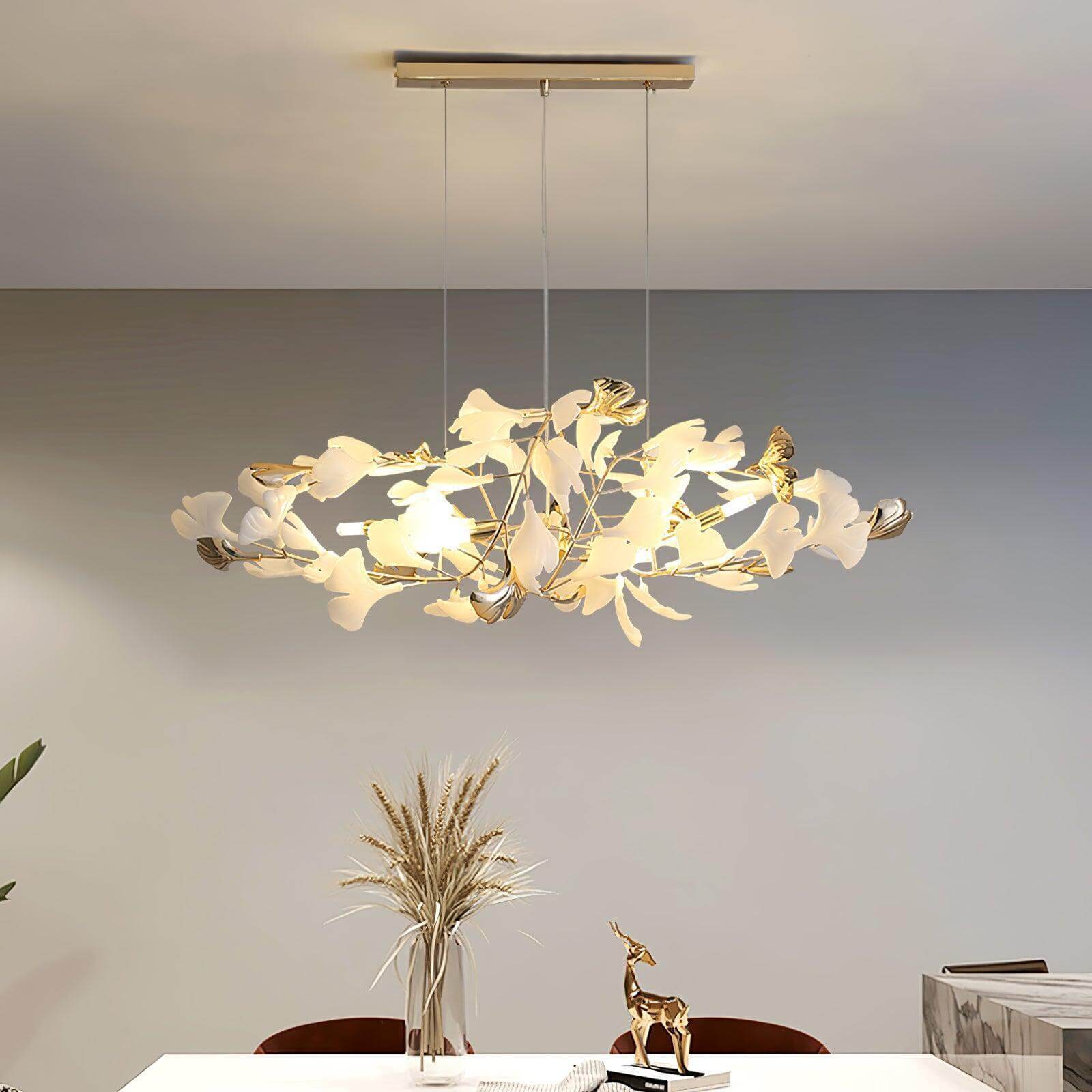 Gingko Chandelier Style F