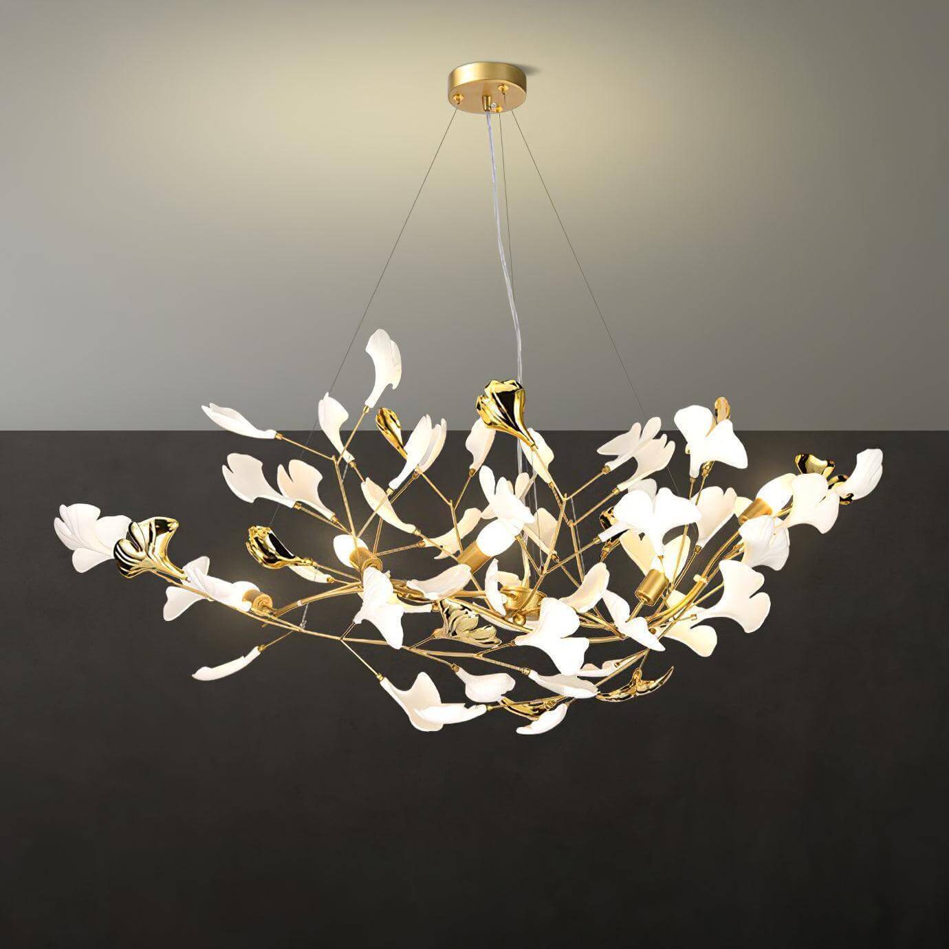 Gingko Chandelier Style F