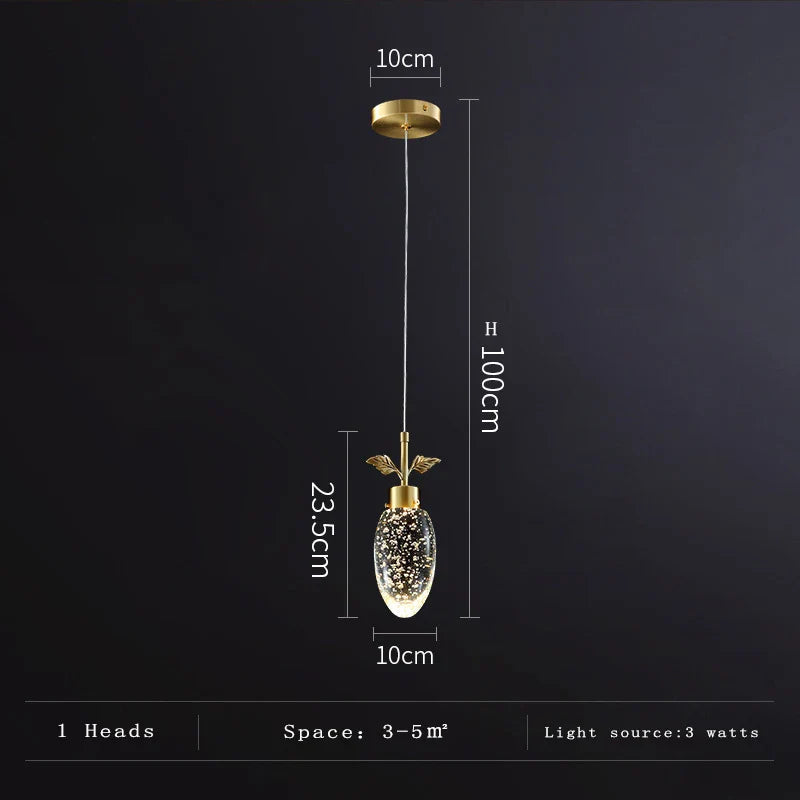 Elegant Round Crystal Pendant Lights - Illuminate Your Living, Dining, and Bedroom Spaces with Modern Elegance
