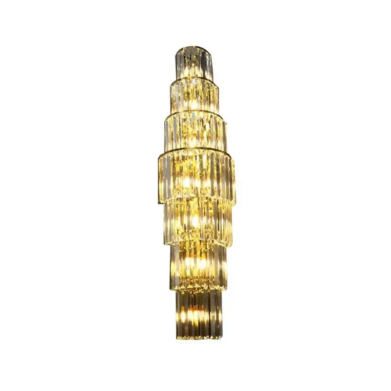 Avery's Crystal LED Wall Lamp - Simple Elegance for Your Living Spaces