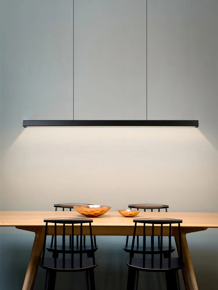 Nordic Modern Dining Room Chandelier - Versatile Lighting for Dining Tables, Bars, Restaurants, Kitchens, and Offices with LED Strip Lamps