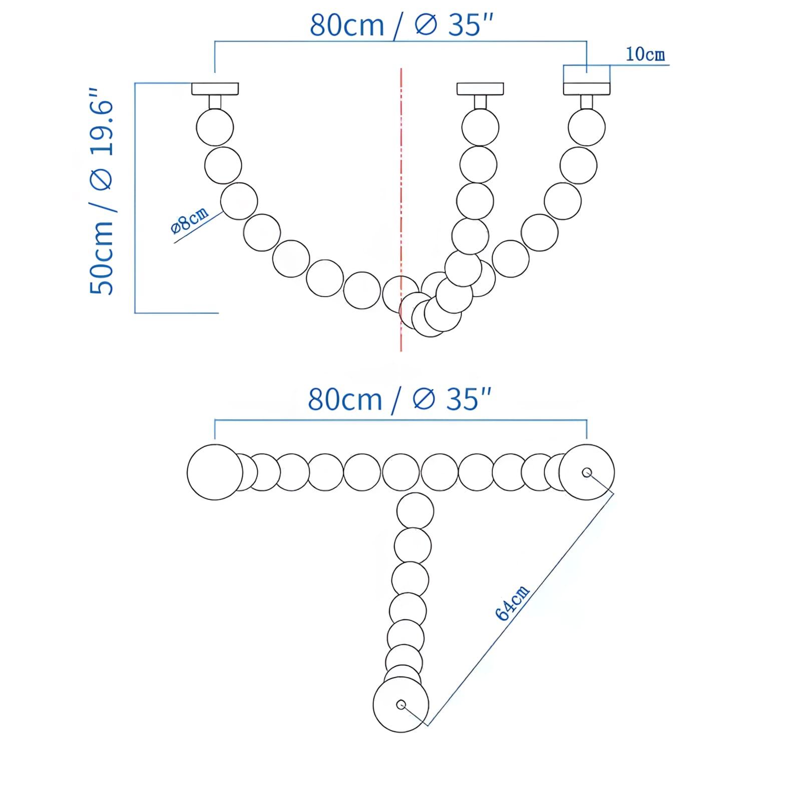 Halti Necklace Chandelier