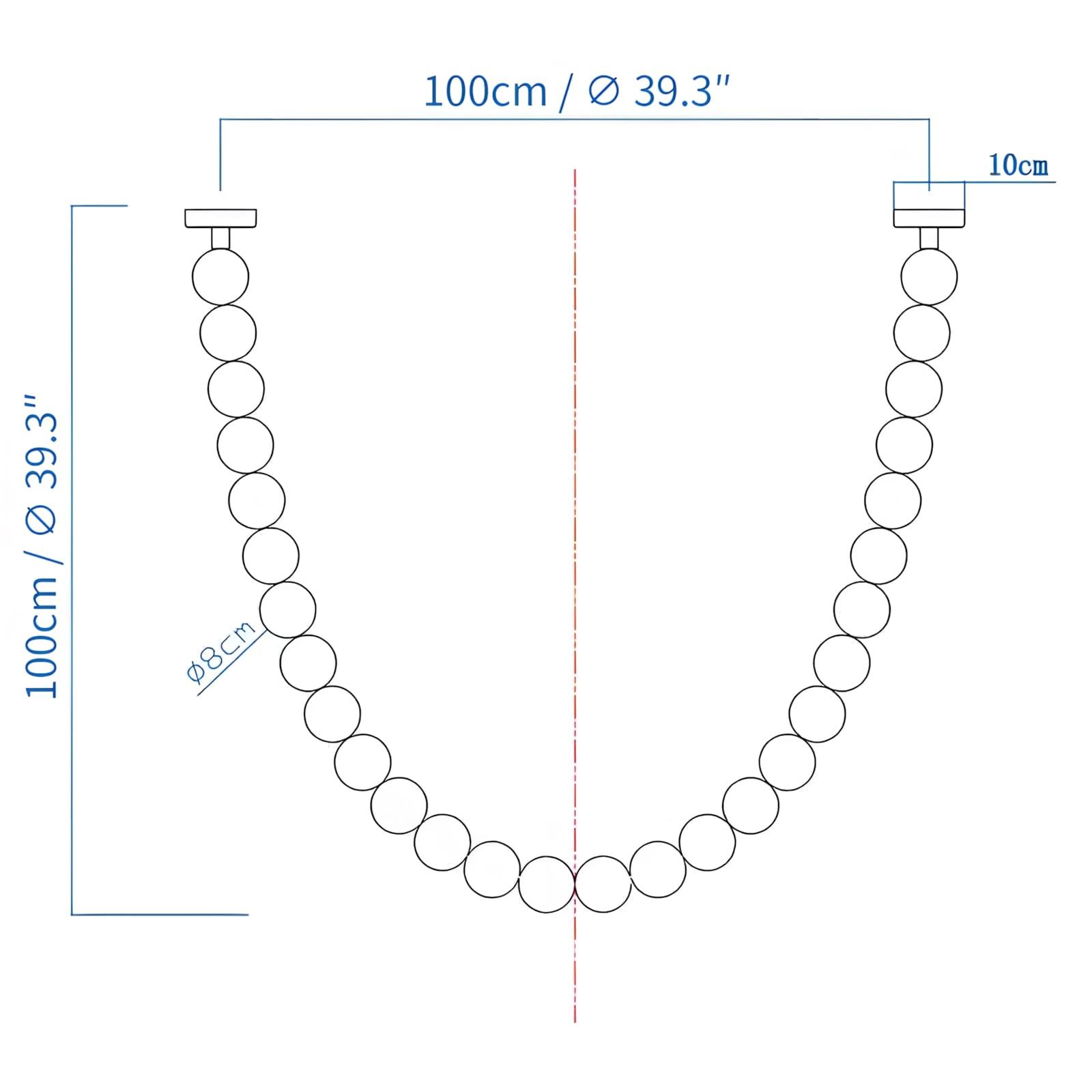 Halti Necklace Chandelier