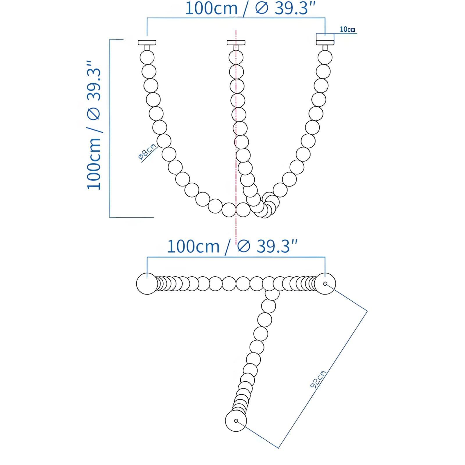 Halti Necklace Chandelier