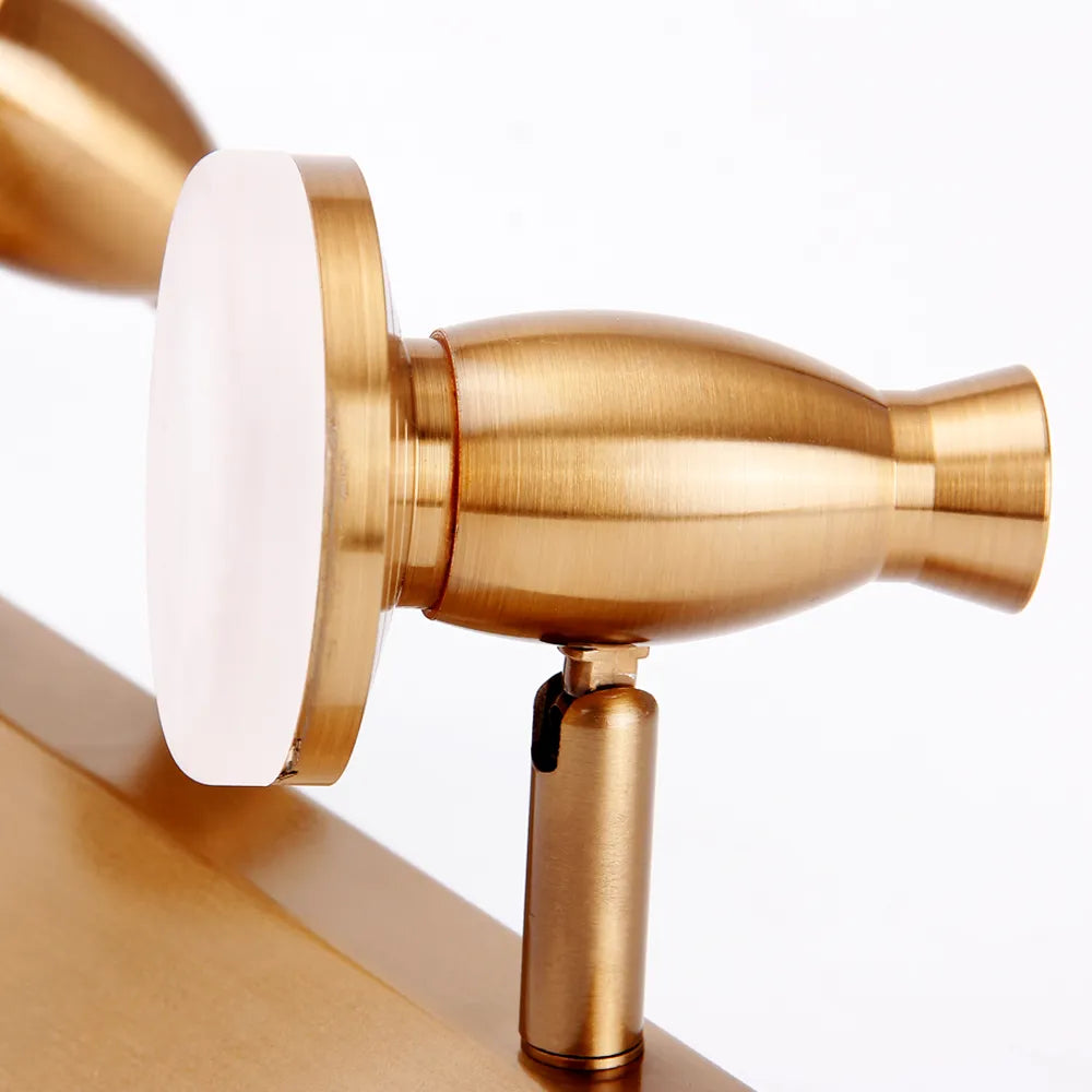 Brass Mirror Lamp - Stylish Wall Light for Bathroom Cabinet, Vanity, and More