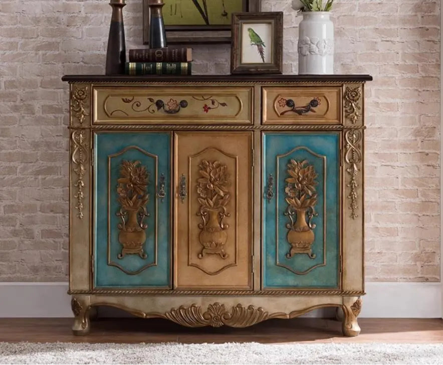 Champagne Vintage Solid Wood