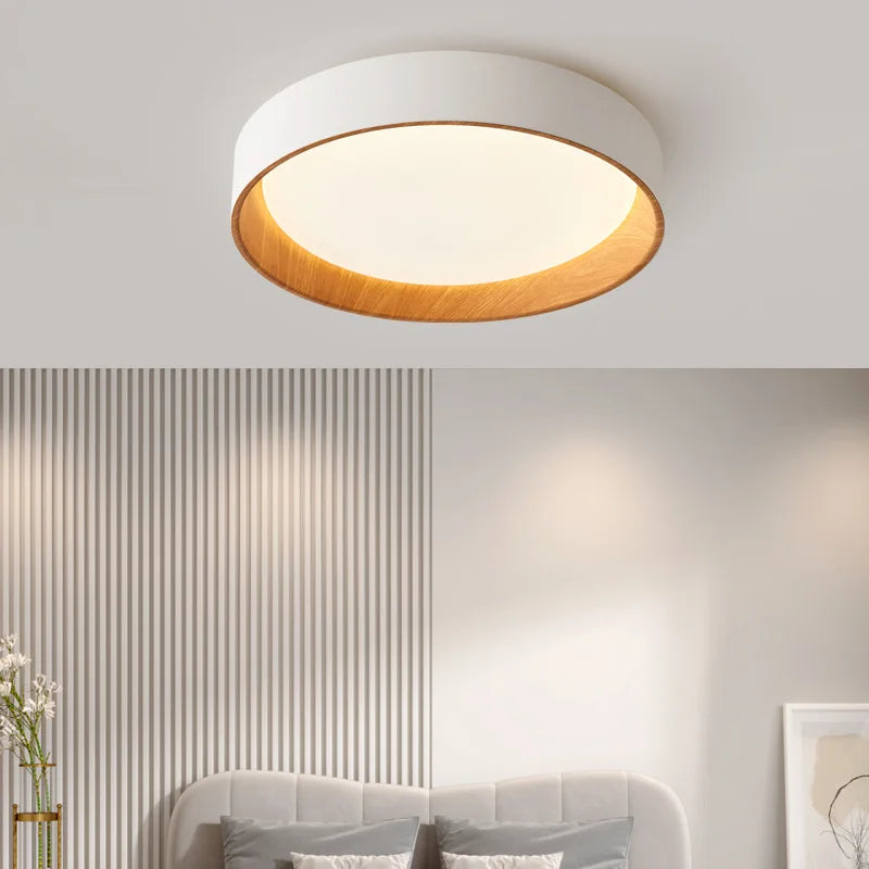 Modern Round LED Chandelier - Illuminating Elegance for Living, Dining, and More
