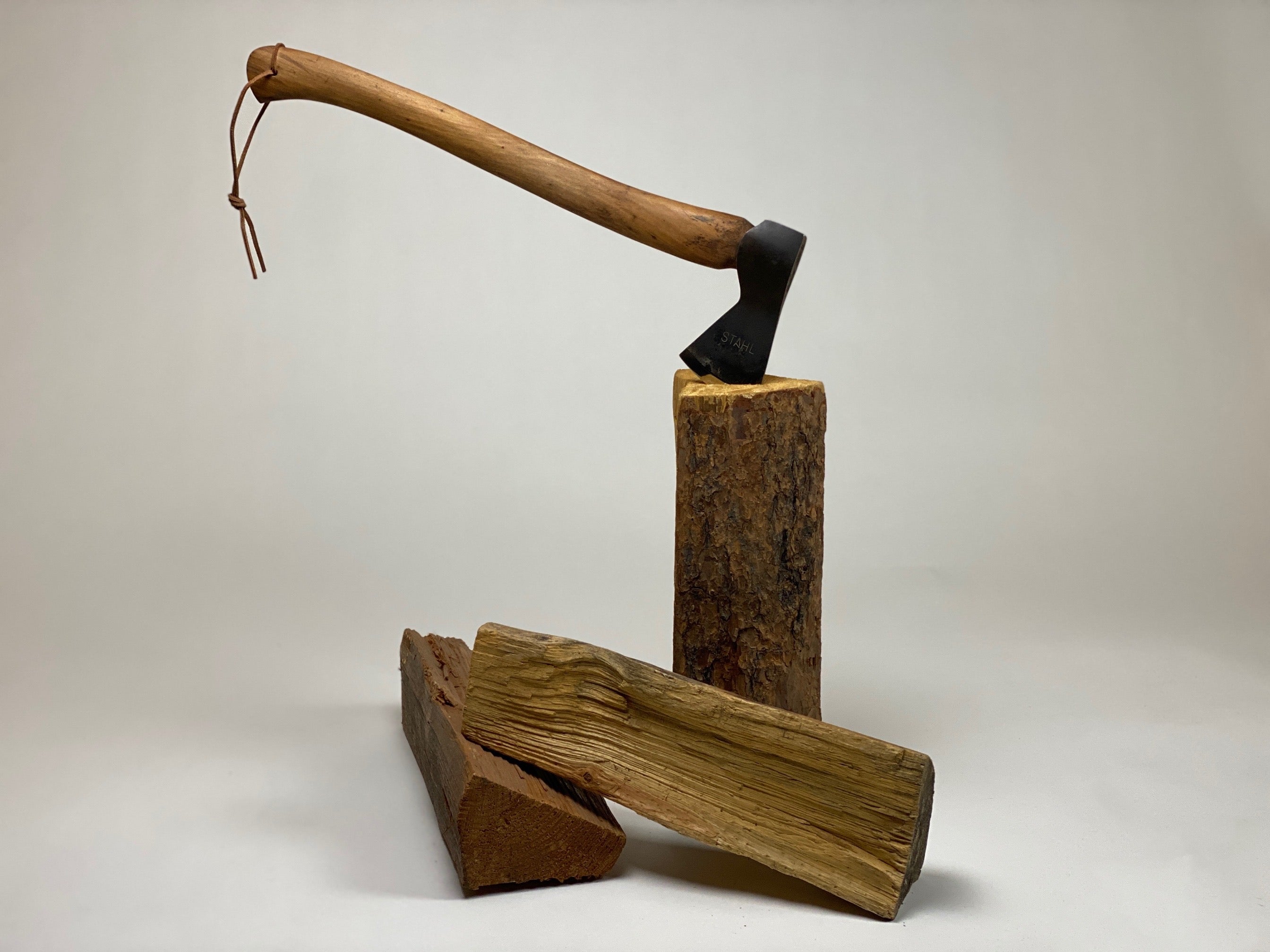 Stahl Camping Axe and Sheath