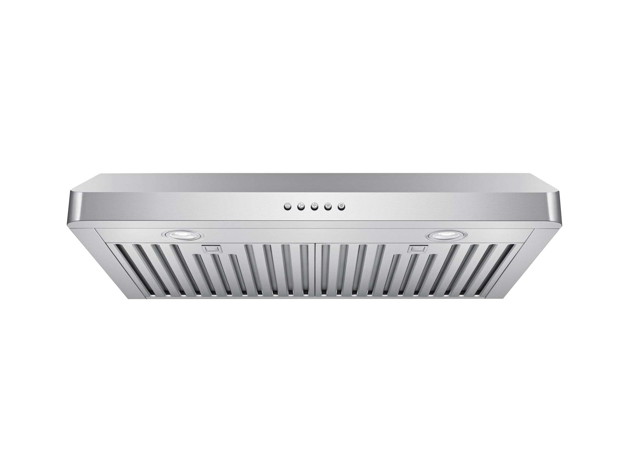 30 Inch 600 CFM Under Cabinet Range Hood with Push Button Controls - VICTORY Luna