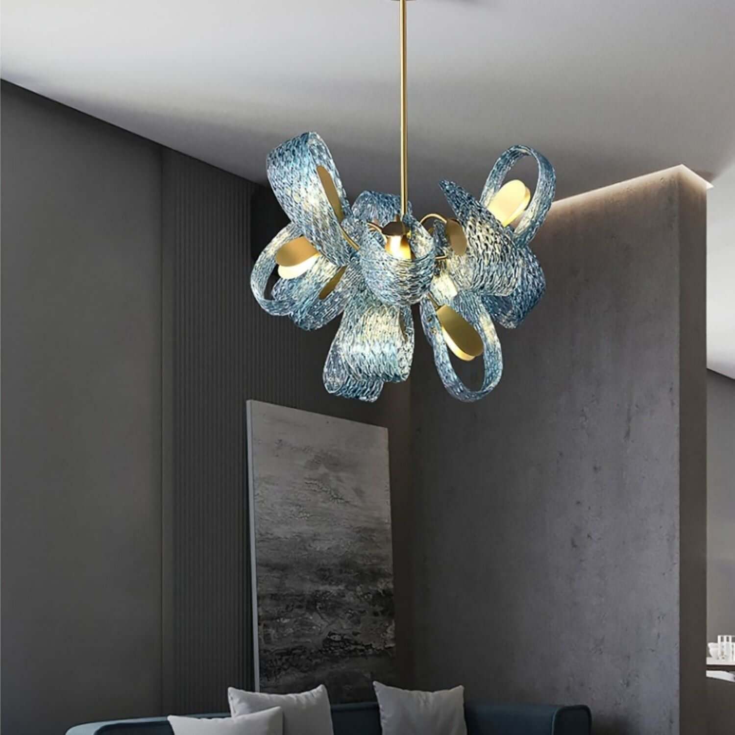 Petal Glass Chandelier