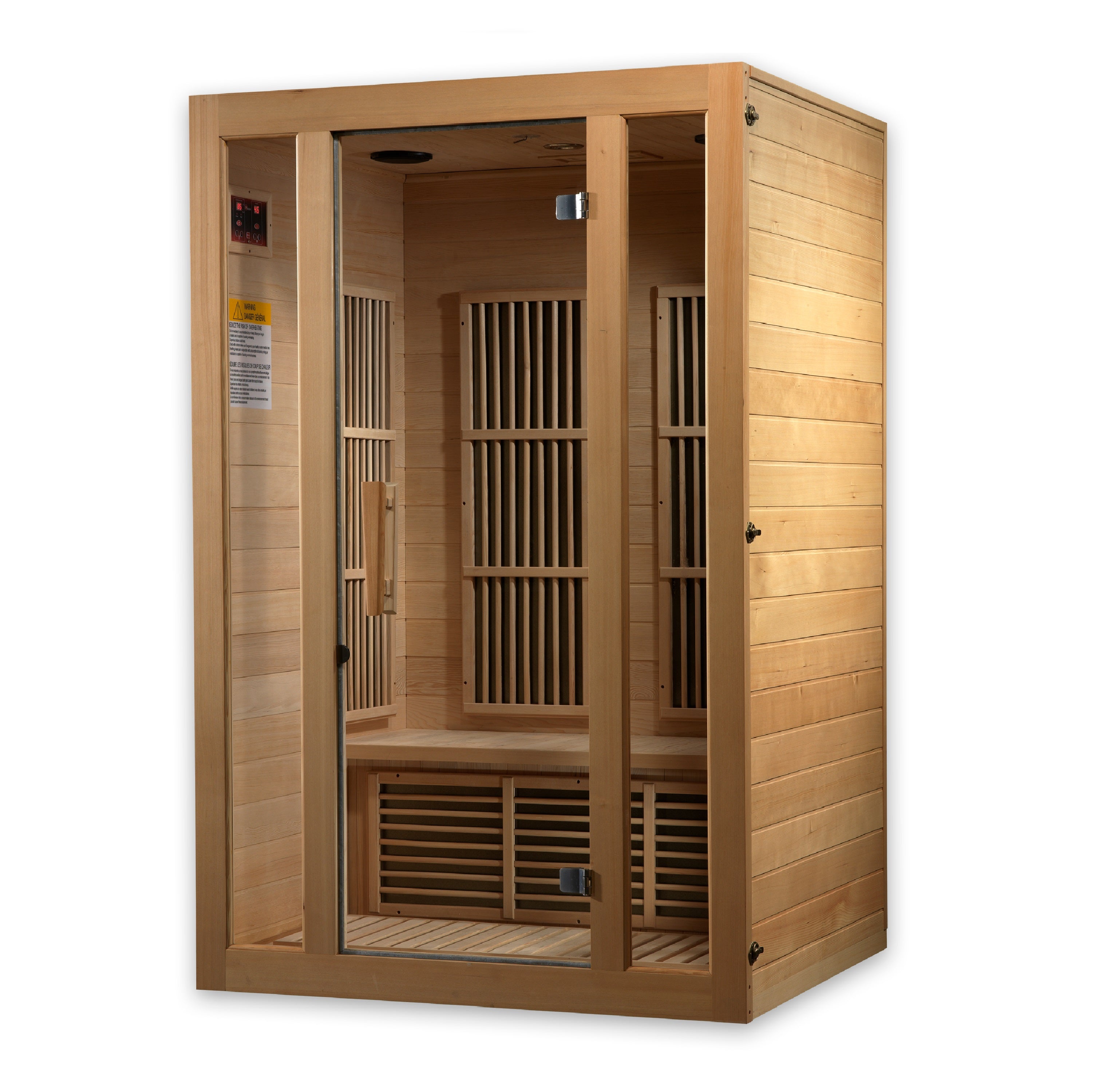 Maxxus Seattle 2 Person Low EMF Infrared Sauna (MX-J206-01)