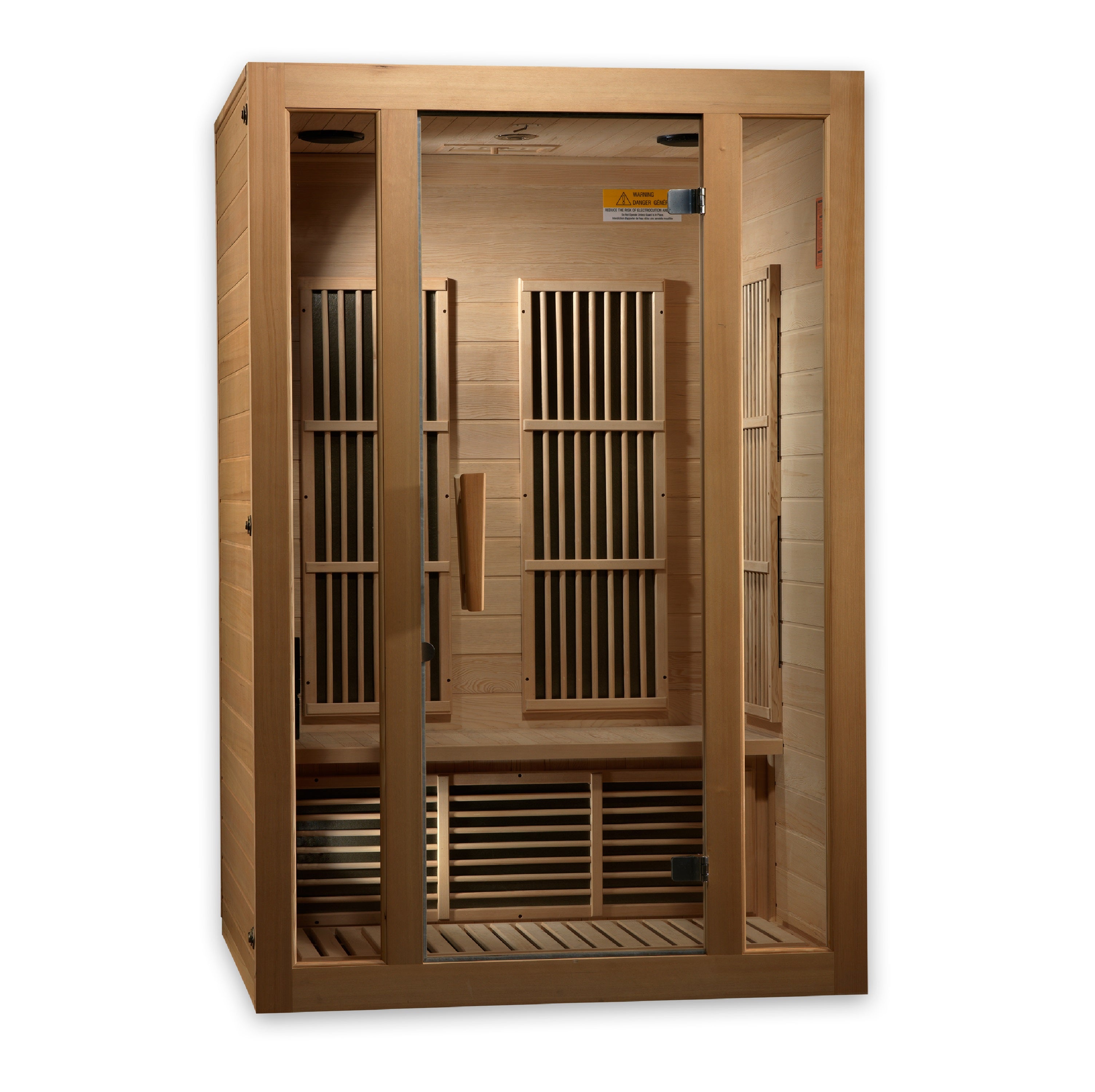 Maxxus Seattle 2 Person Low EMF Infrared Sauna (MX-J206-01)