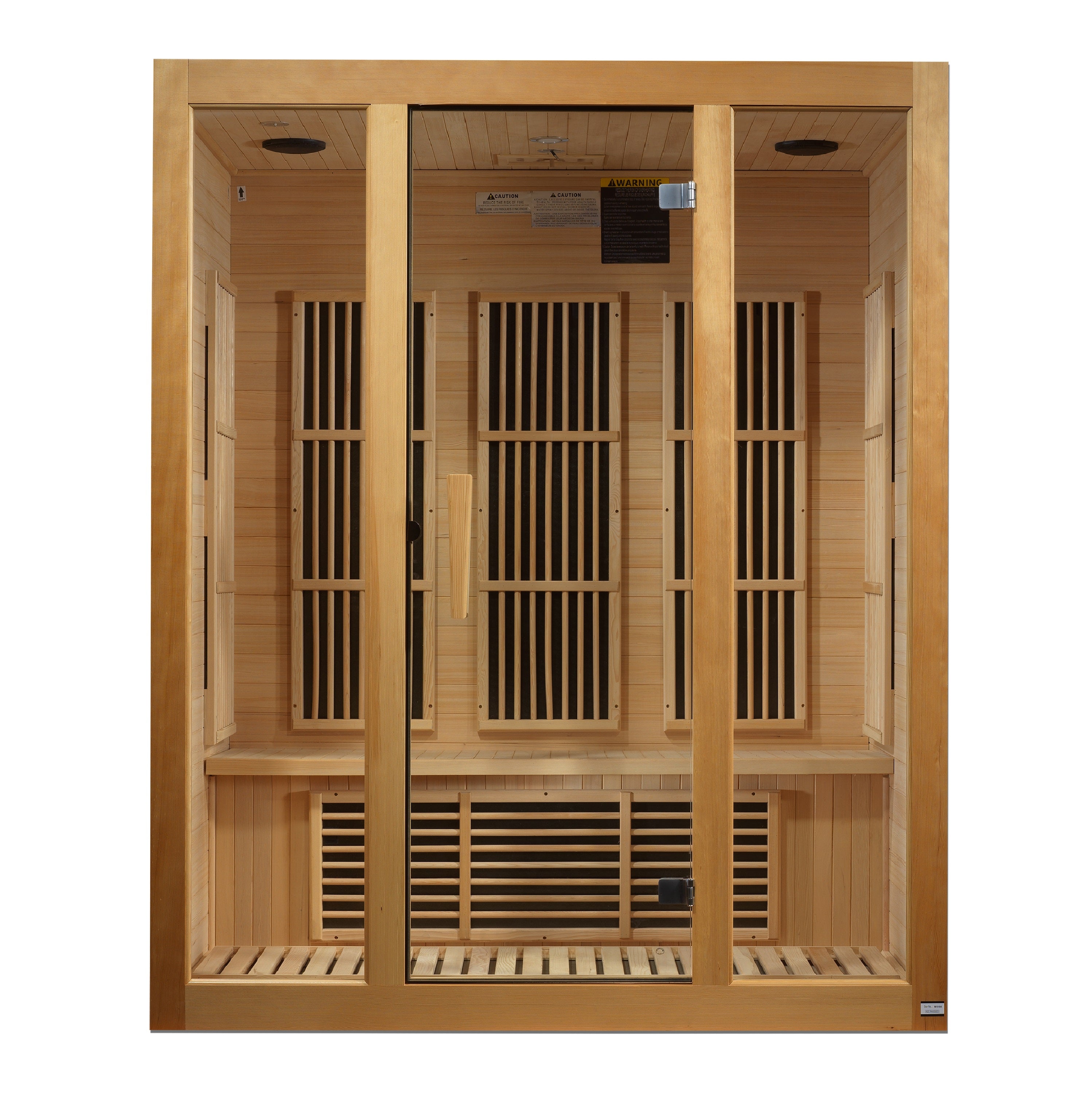 Maxxus Bellevue 3 Person Low EMF Infrared Sauna (MX-J306-01)