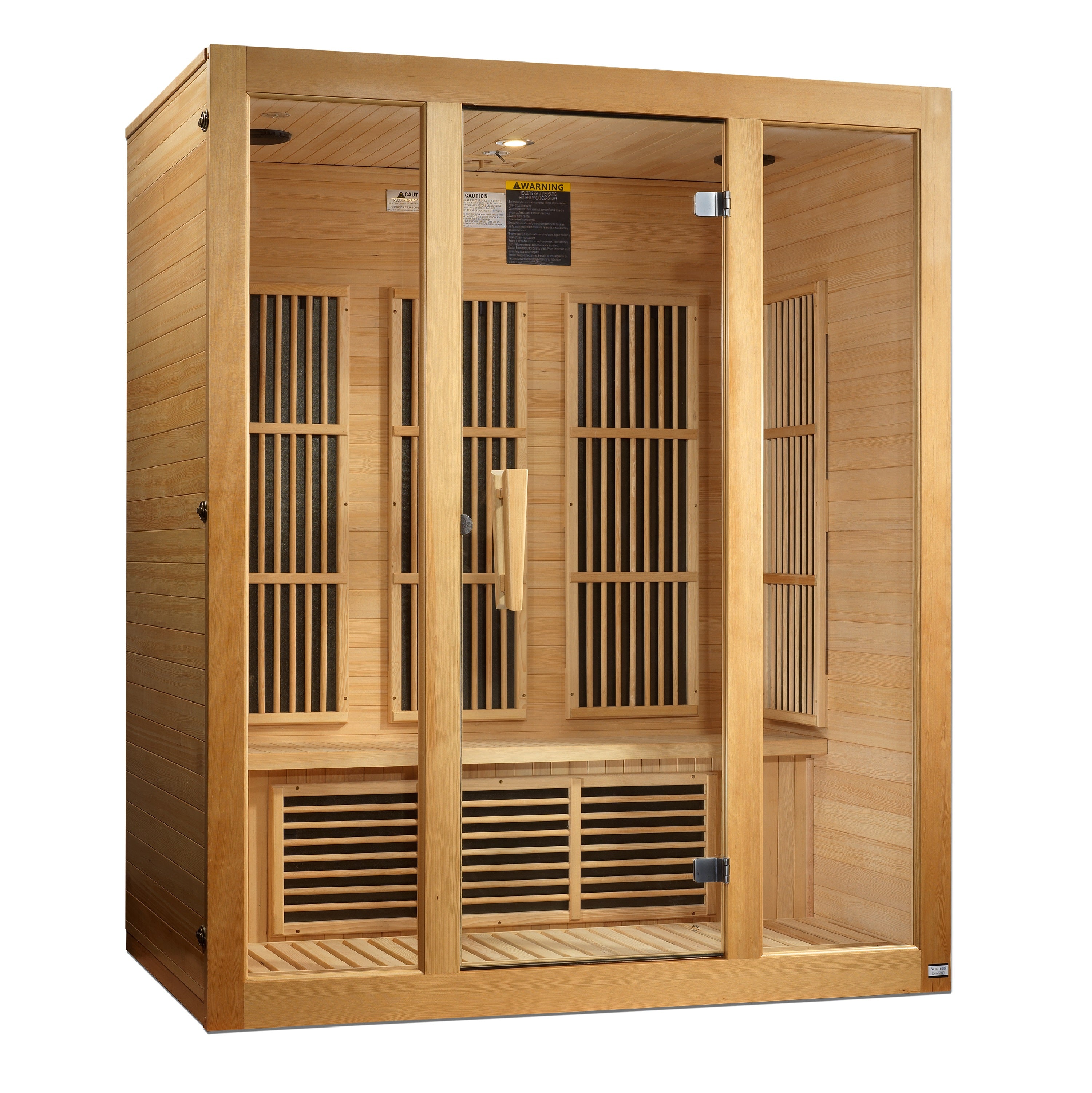 Maxxus Bellevue 3 Person Low EMF Infrared Sauna (MX-J306-01)