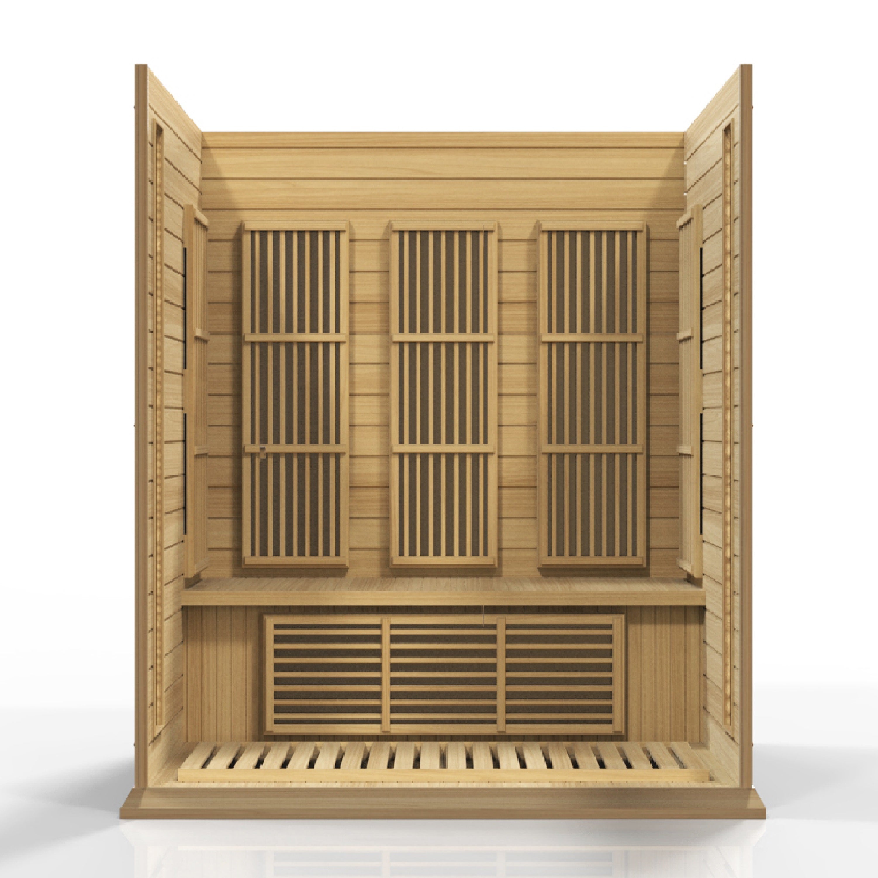Maxxus 3 Person Low EMF Infrared Sauna (MX-K306-01B100)