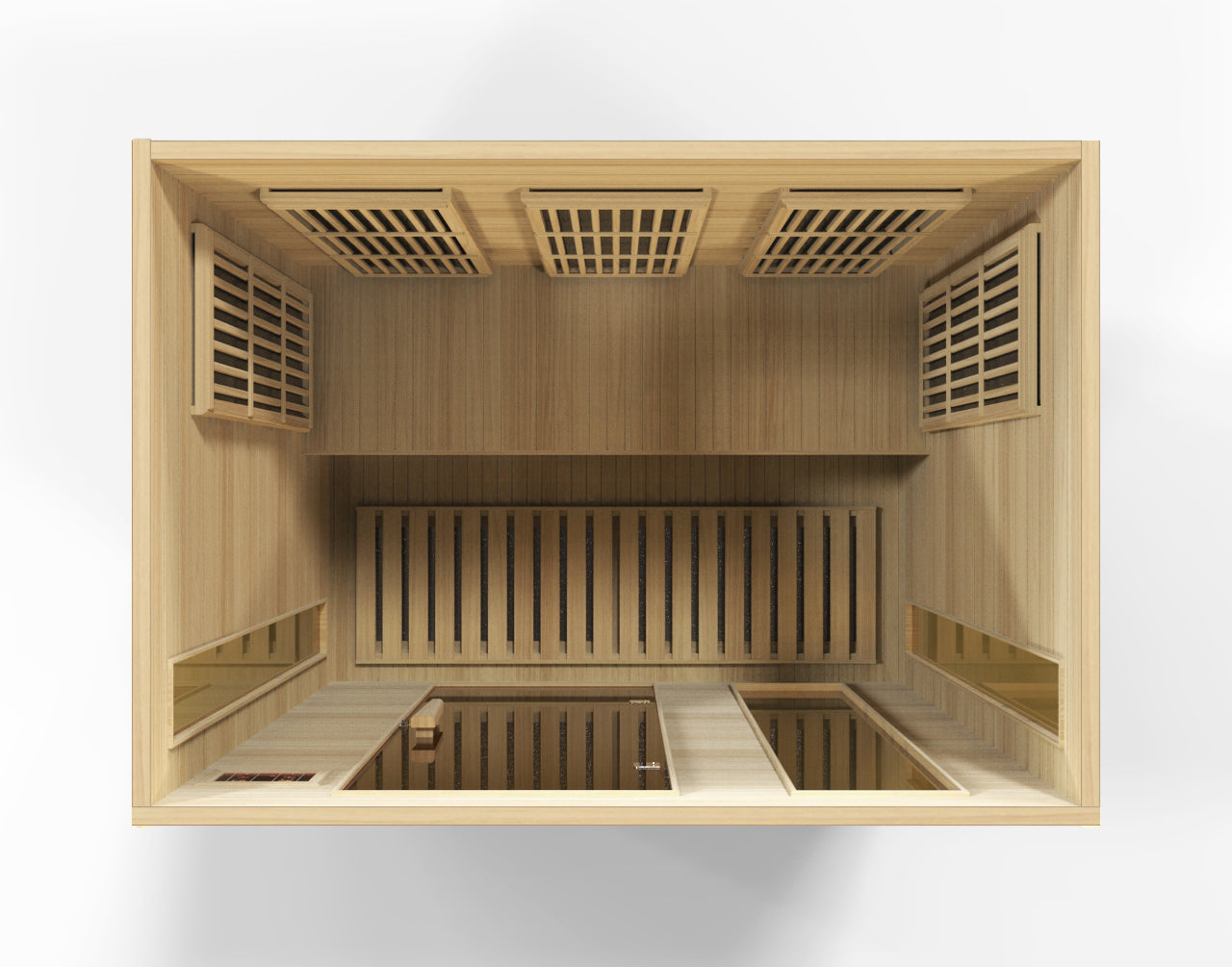 Maxxus 3 Person Low EMF Infrared Sauna (MX-K306-01B100)