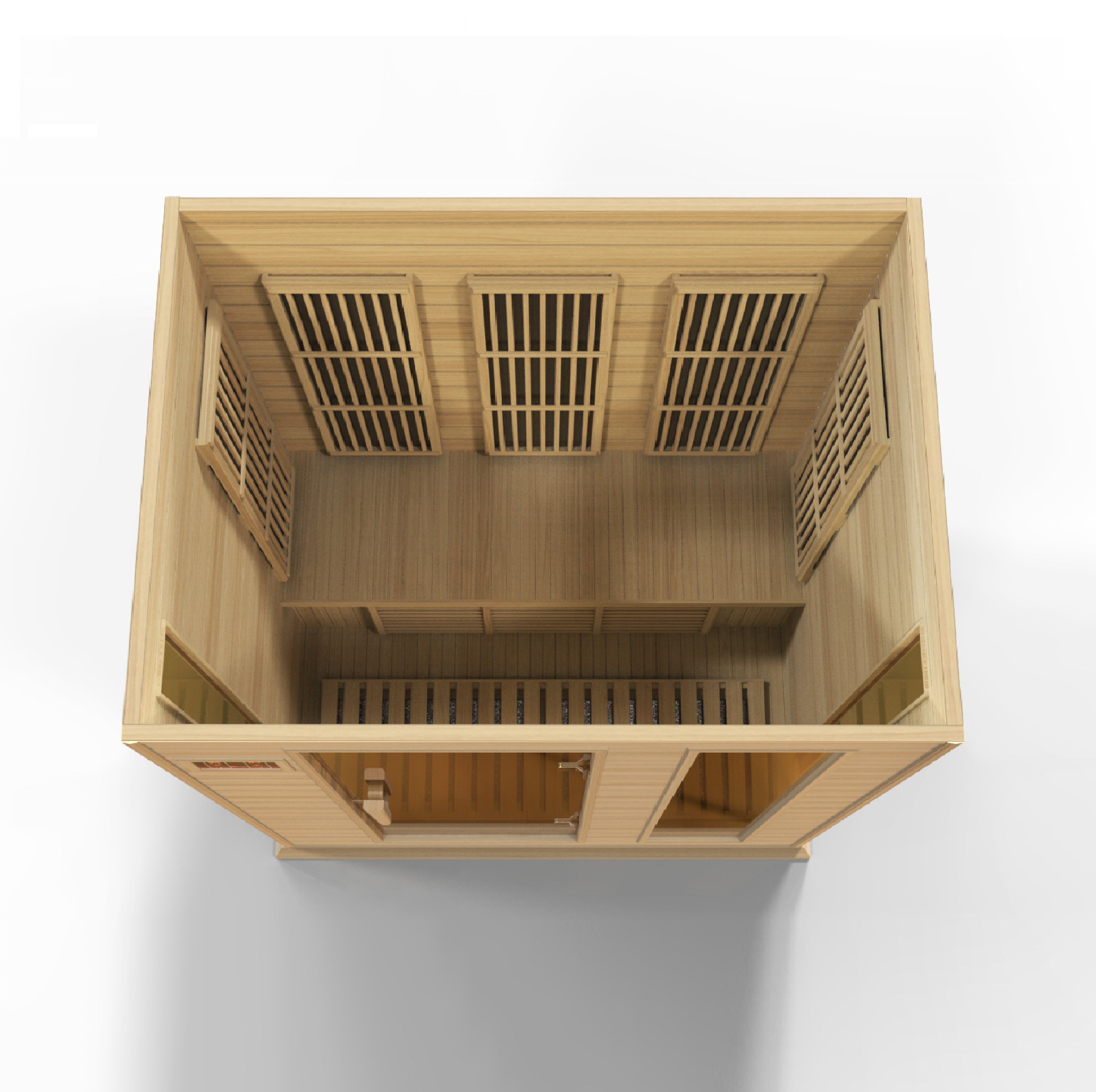 Maxxus 3 Person Low EMF Infrared Sauna (MX-K306-01B100)