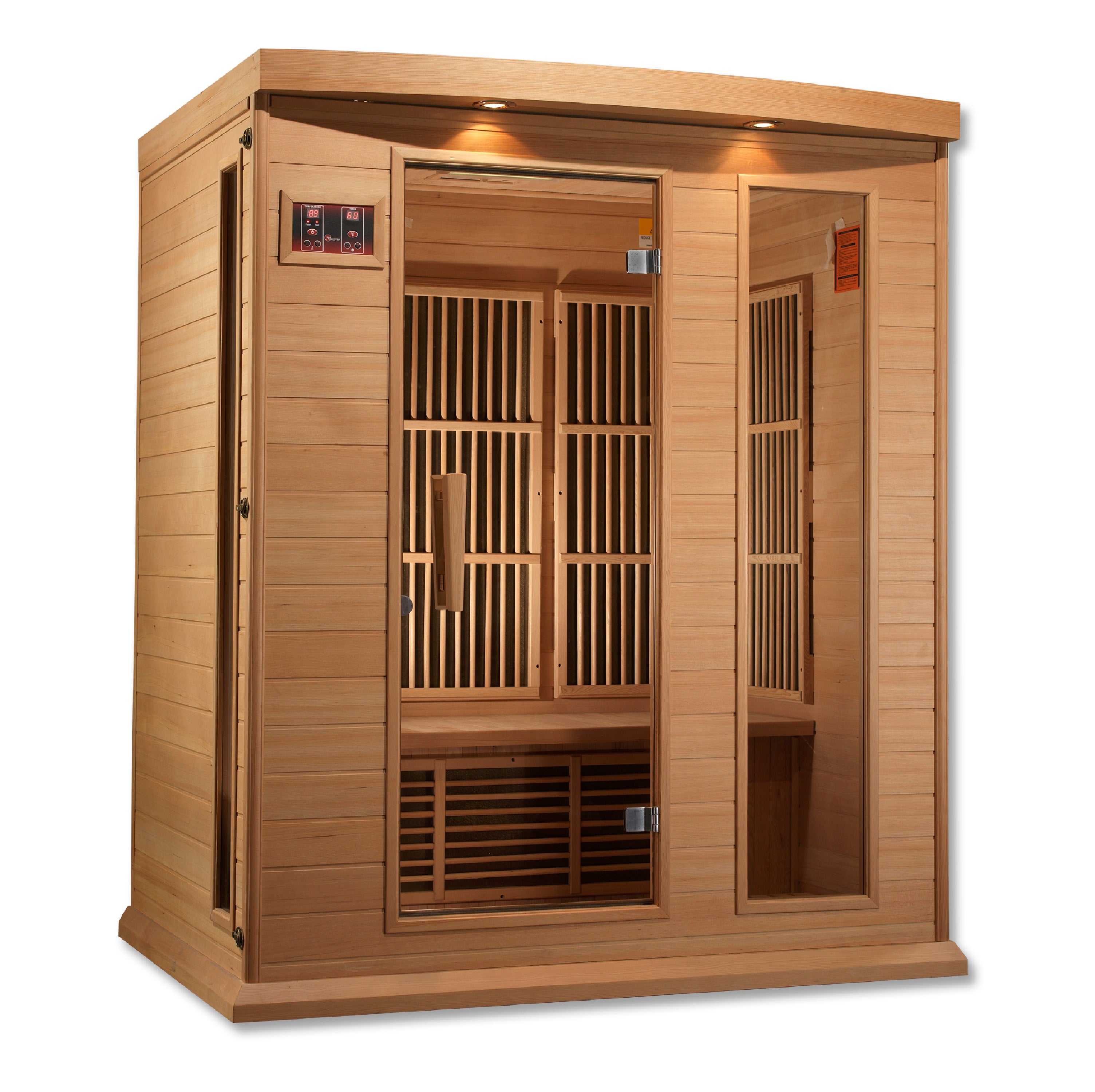 Maxxus 3 Person Low EMF Infrared Sauna (MX-K306-01B100)