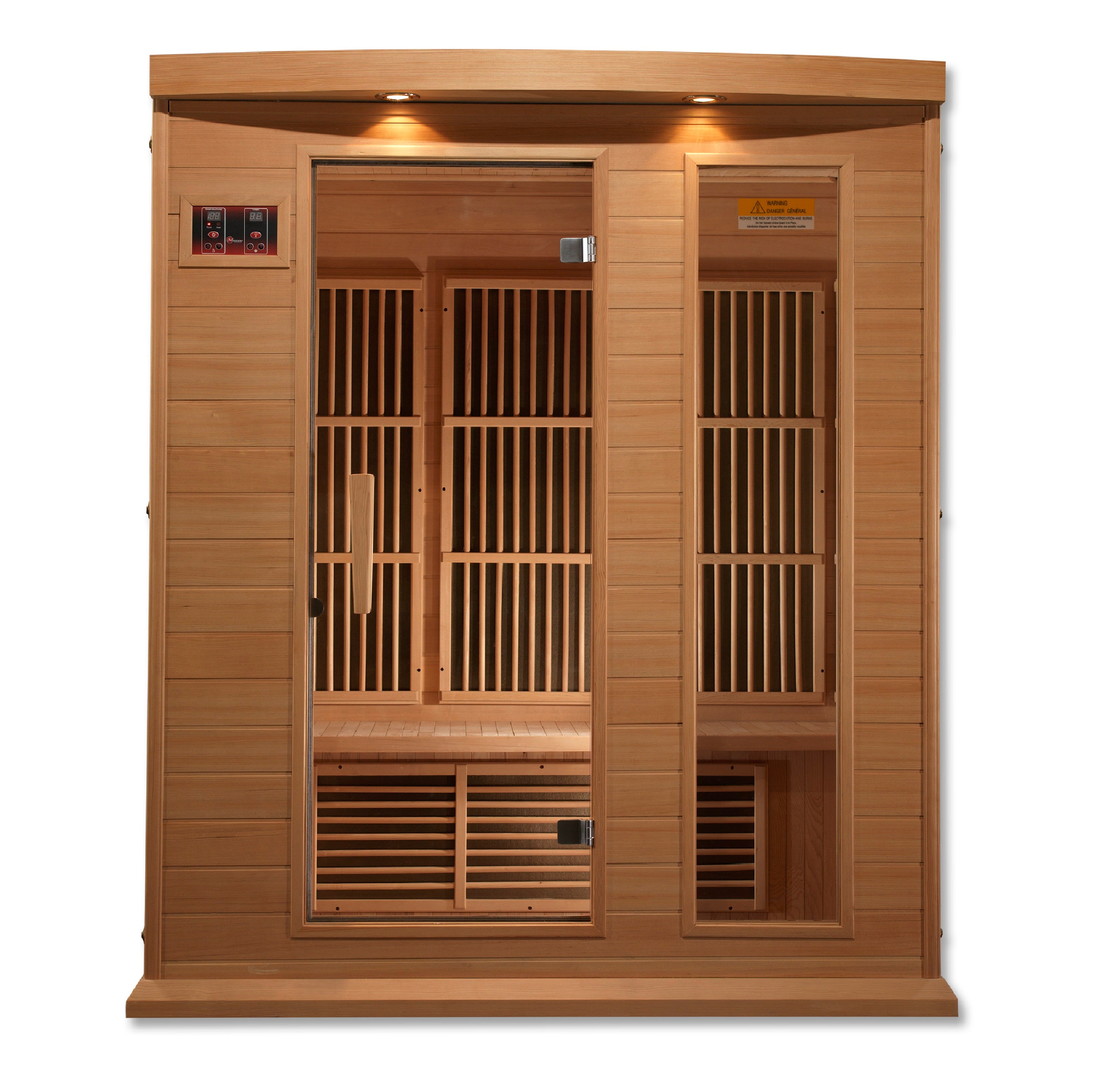 Maxxus 3 Person Low EMF Infrared Sauna (MX-K306-01B100)